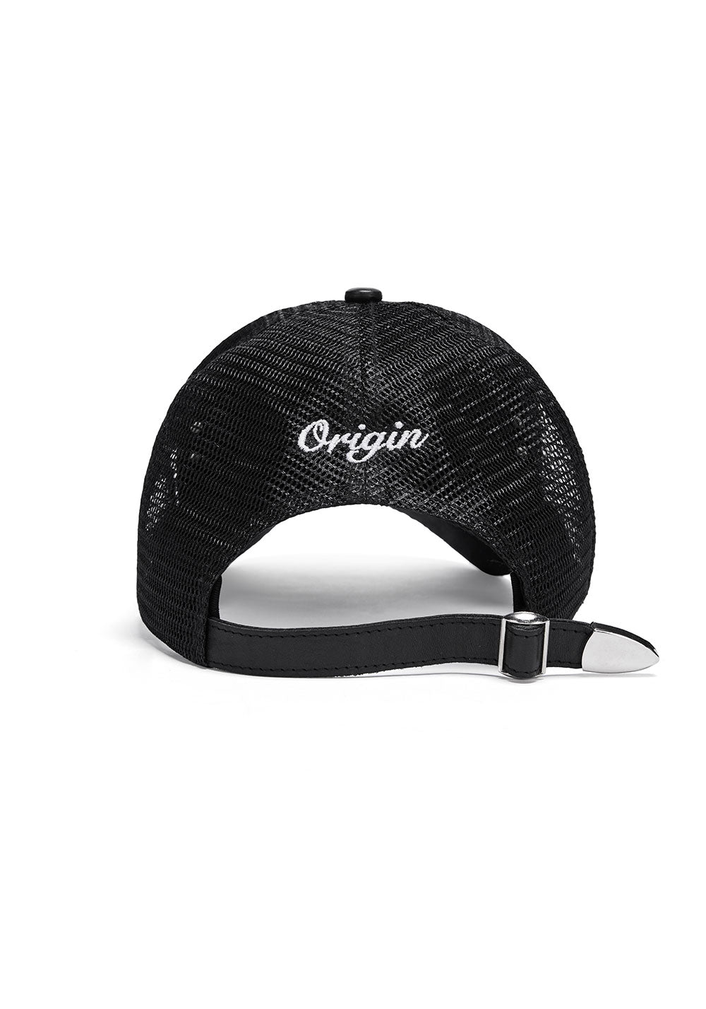 Fourth3ex丨Leather & Mesh Baseball Cap - PSYLOS 1, Fourth3ex丨Leather & Mesh Baseball Cap, cap, Fourth3ex, PSYLOS 1