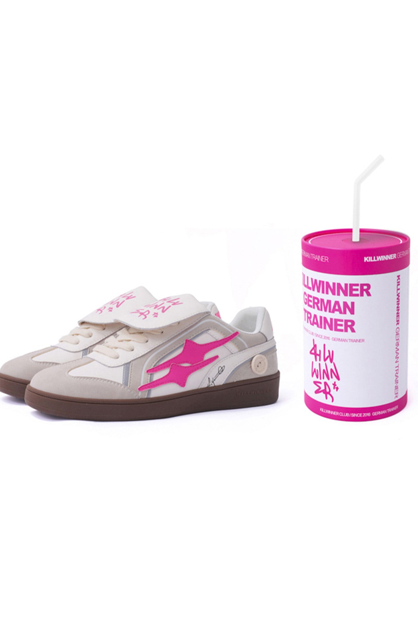 KILLWINNER丨Retro Training Sneaker-Pink - PSYLOS 1, KILLWINNER丨Retro Training Sneaker-Pink, Retro Trainers, KILLWINNER•JAPAN, PSYLOS 1