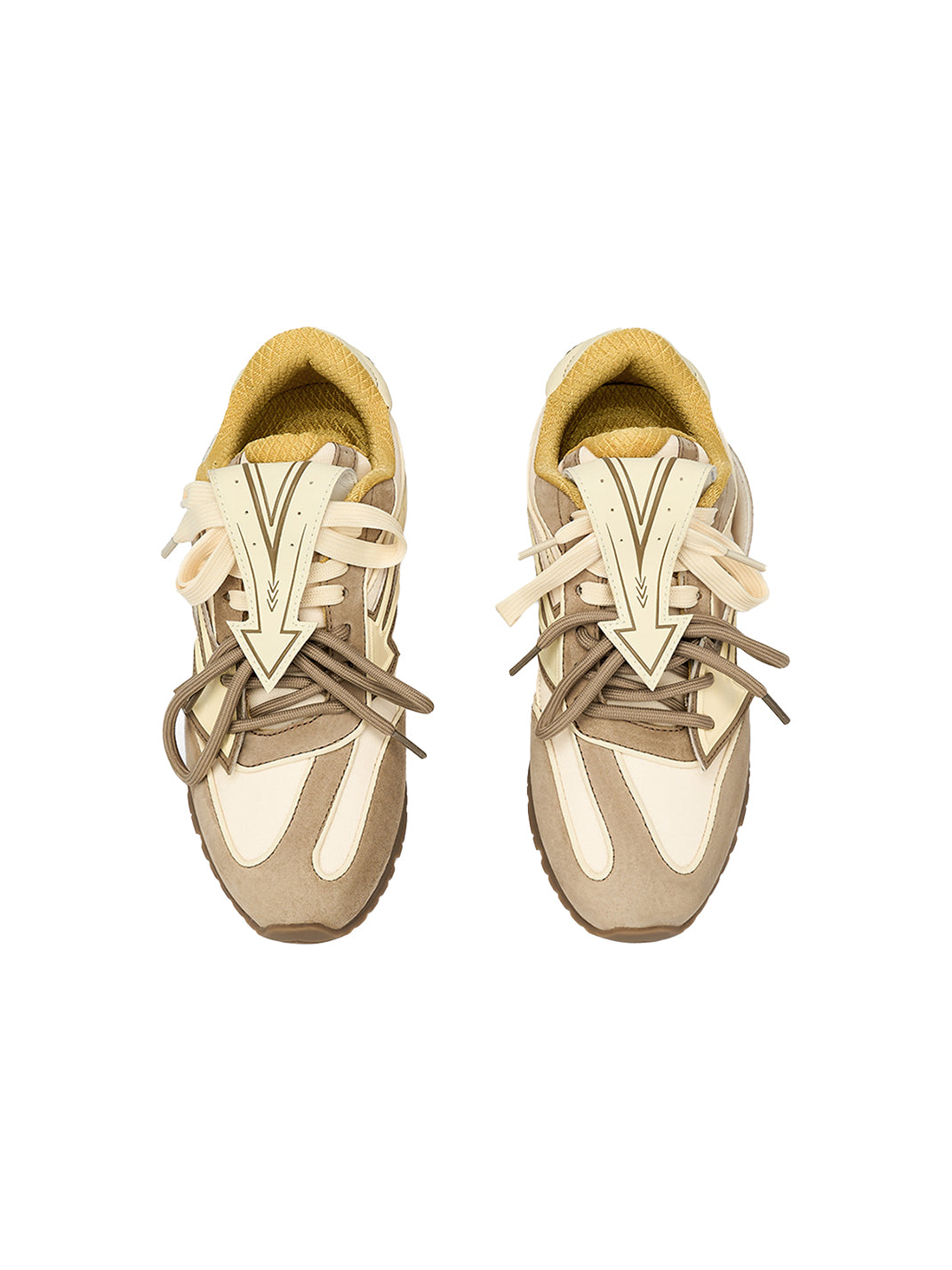 NEXT IMPULSIVE | Arrow Multicolor German Trainers-Coffee - PSYLOS 1, NEXT IMPULSIVE | Arrow Multicolor German Trainers-Coffee, Retro Trainers, NEXT IMPULSIVE•JAPAN, PSYLOS 1