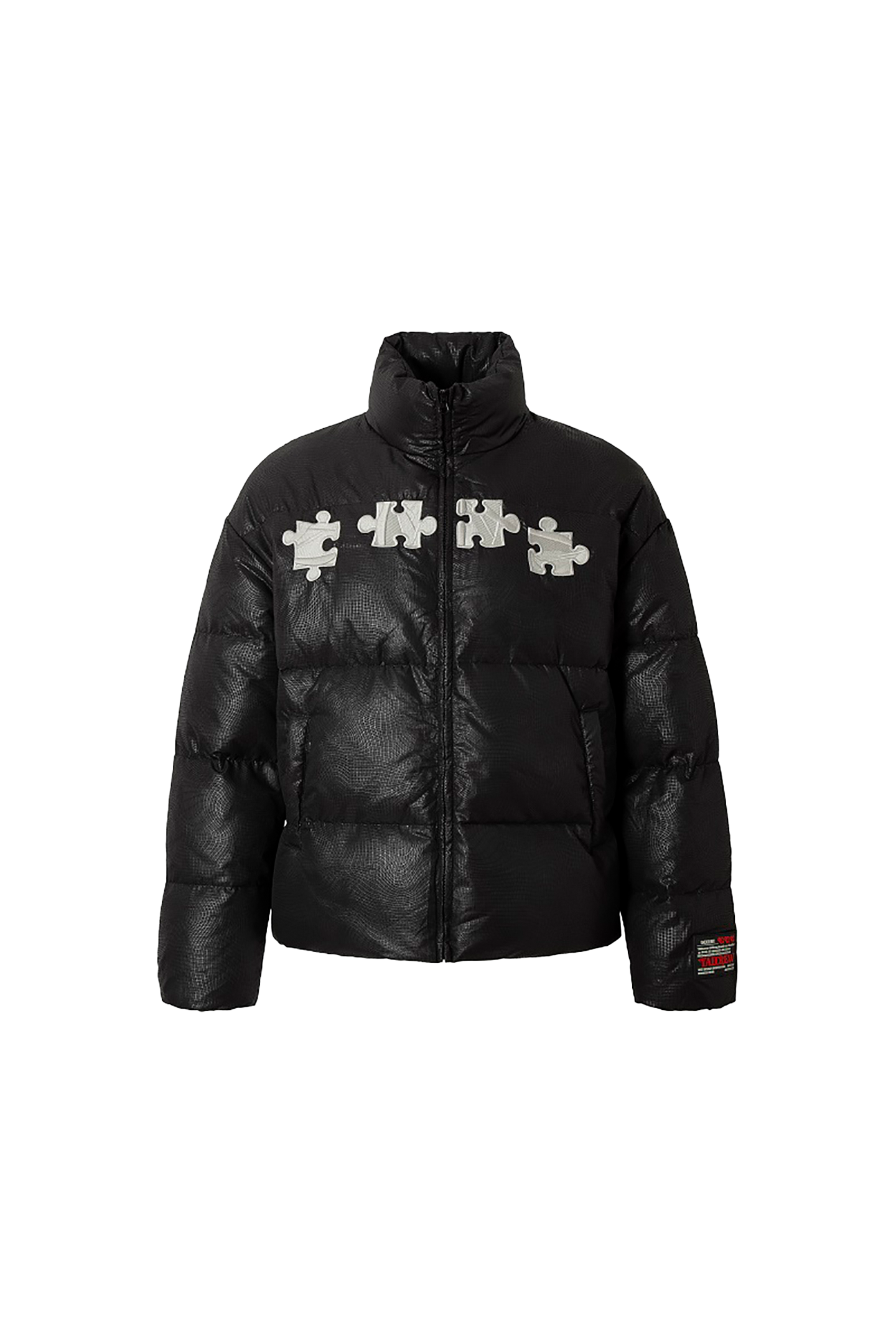 YADcrew | 3D Geometric Embroidery Down Jacket - PSYLOS 1, YADcrew | 3D Geometric Embroidery Down Jacket, Down Jacket, YADcrew•JAPAN, PSYLOS 1
