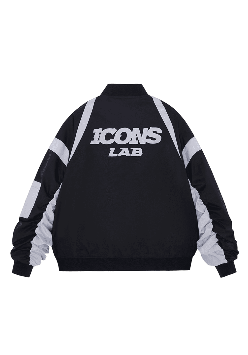 Patchwork Contrast Racing Jacket - PSYLOS 1, Patchwork Contrast Racing Jacket, Jacket, iconslab, PSYLOS 1