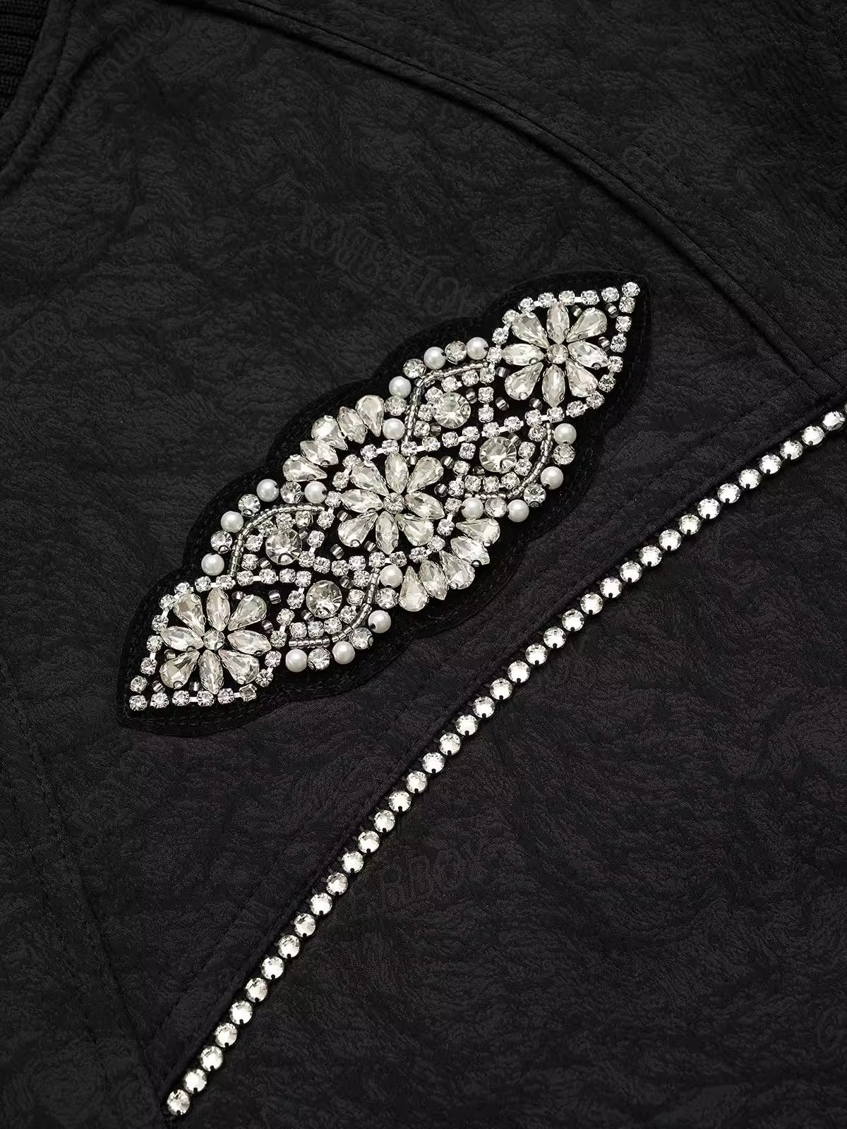 GLACIERBOY丨Rhinestone-Embellished Jacket - PSYLOS 1, GLACIERBOY丨Rhinestone-Embellished Jacket, Jacket, GLACIERBOY•JAPAN, PSYLOS 1