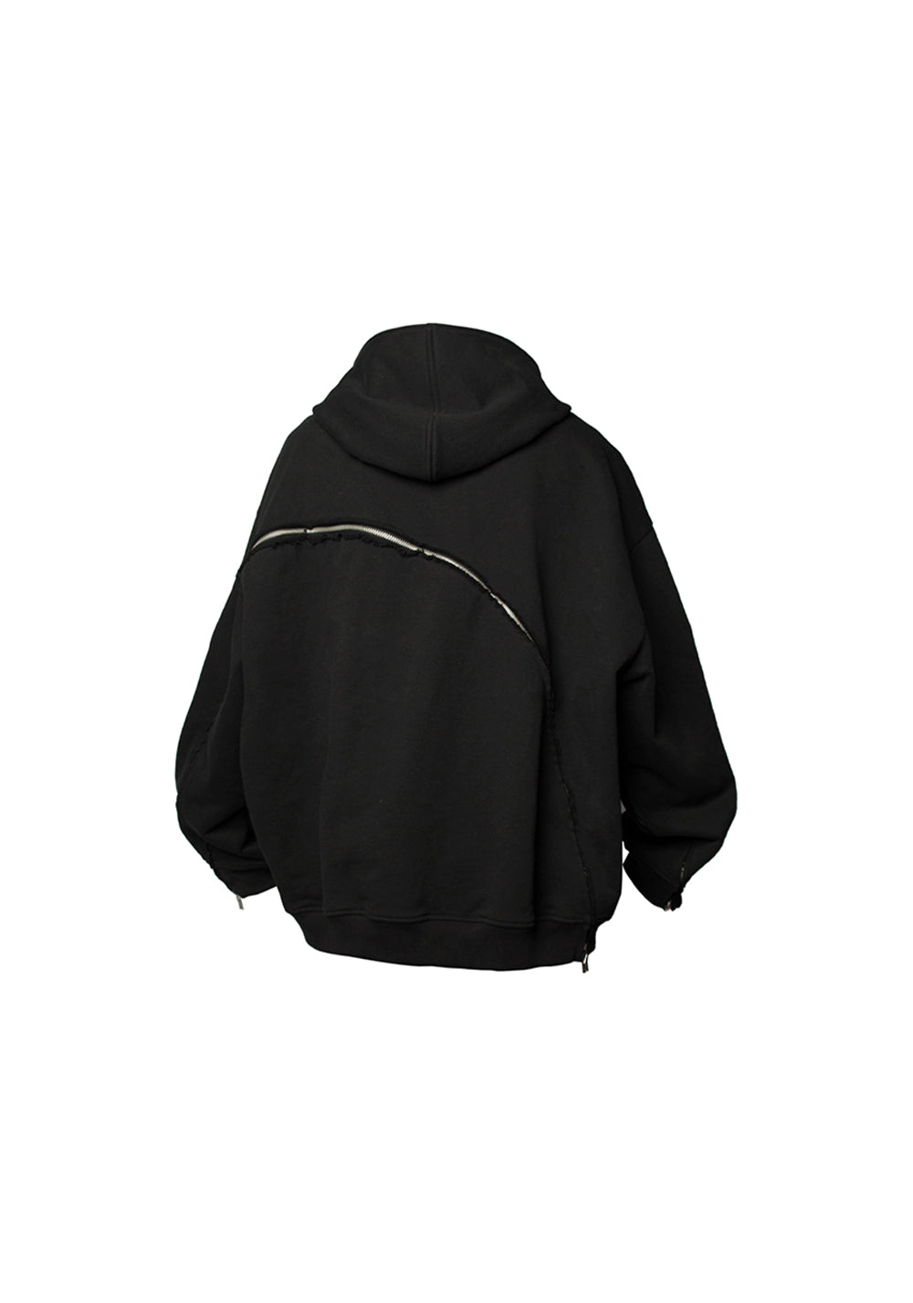 RELABEL丨Triple Zipper Detachable Crop Patchwork Multi-Wear Zip Sweatshirt - PSYLOS 1, RELABEL丨Triple Zipper Detachable Crop Patchwork Multi-Wear Zip Sweatshirt, Sweatshirts, RELABEL, PSYLOS 1