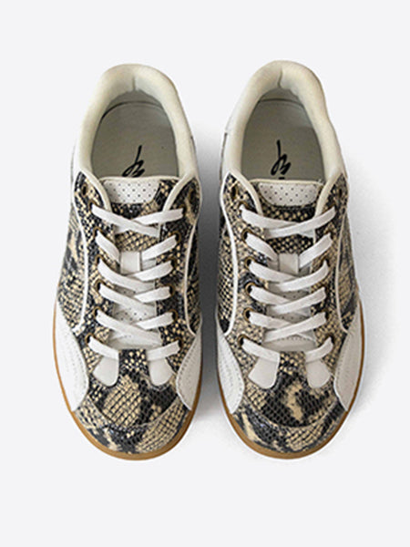 MULE DONKEY | "Downforce" Retro Snakeskin Racing Trainer - PSYLOS 1, MULE DONKEY | "Downforce" Retro Snakeskin Racing Trainer, Unisex Shoes, MULE DONKEY, PSYLOS 1