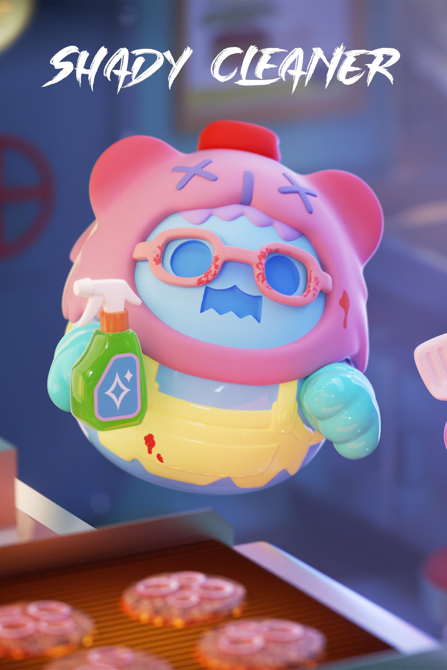 Finding Unicorn | ShinWoo Ghost Diner Series Blind Box - PSYLOS 1, Finding Unicorn | ShinWoo Ghost Diner Series Blind Box, Blind Box, Finding Unicorn, PSYLOS 1