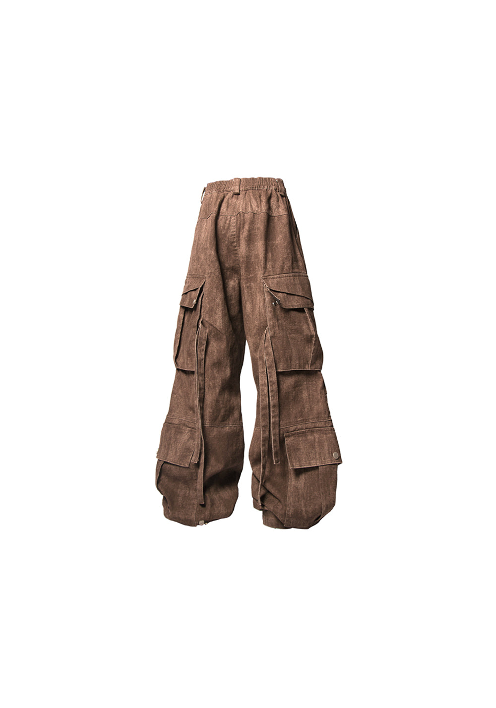 RELABEL丨Washed Multi-Pocket Gunmetal Pants - PSYLOS 1, RELABEL丨Washed Multi-Pocket Gunmetal Pants, Pants, RELABEL, PSYLOS 1