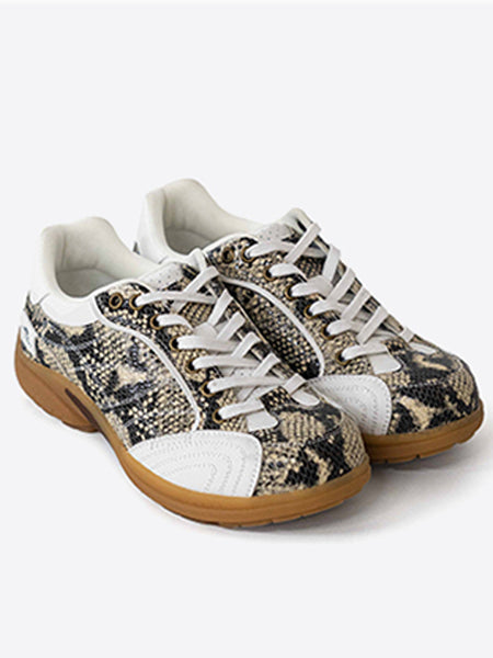 MULE DONKEY | "Downforce" Retro Snakeskin Racing Trainer - PSYLOS 1, MULE DONKEY | "Downforce" Retro Snakeskin Racing Trainer, Unisex Shoes, MULE DONKEY, PSYLOS 1