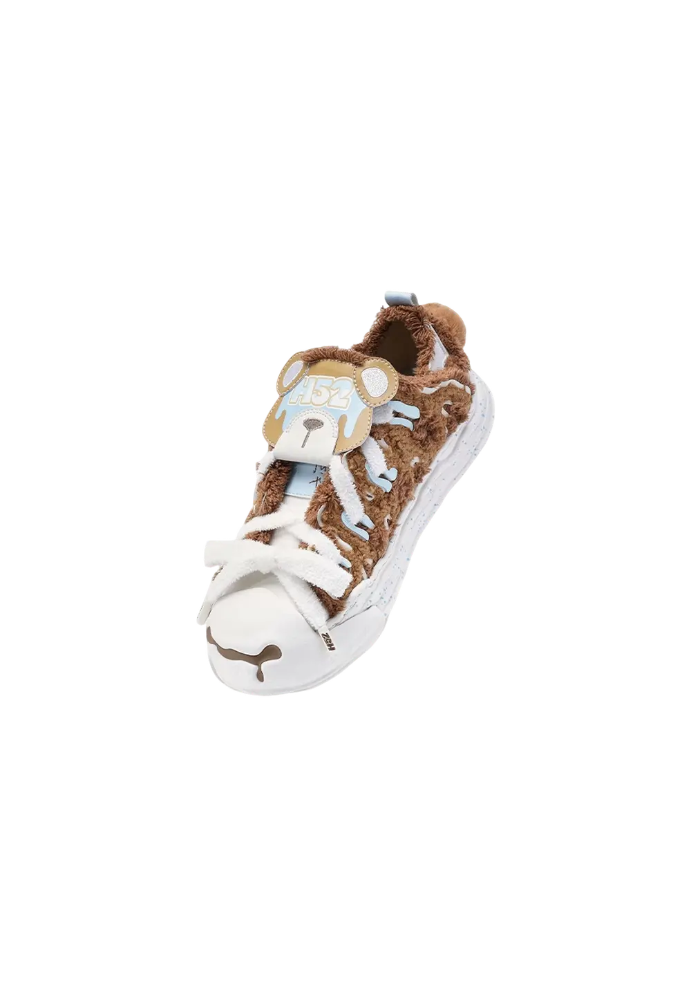 Canvas Cream Shoes - Teddy Bear - PSYLOS 1, Canvas Cream Shoes - Teddy Bear, Shoes, H52, PSYLOS 1
