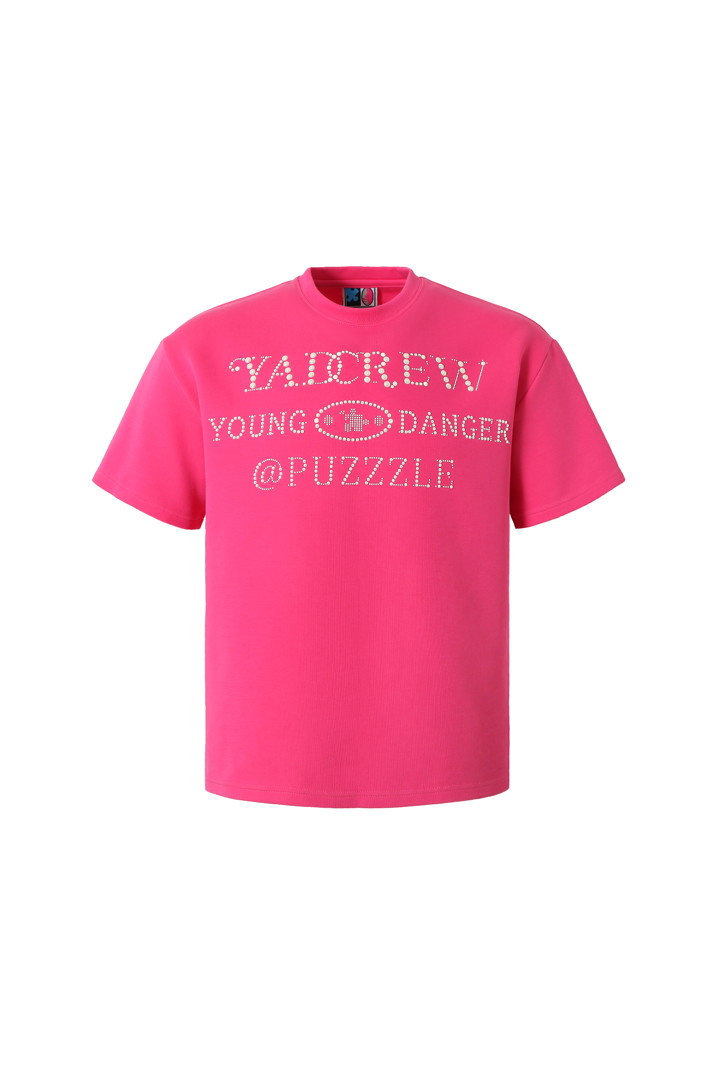 YADcrew | Pearl Typography Short-Sleeved T-shirt - PSYLOS 1, YADcrew | Pearl Typography Short-Sleeved T-shirt, T-Shirt, YADcrew•JAPAN, PSYLOS 1