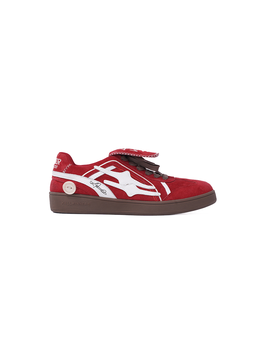 KILLWINNER丨Retro Training Sneaker-Red Velvet - PSYLOS 1, KILLWINNER丨Retro Training Sneaker-Red Velvet, Retro Trainers, KILLWINNER•JAPAN, PSYLOS 1