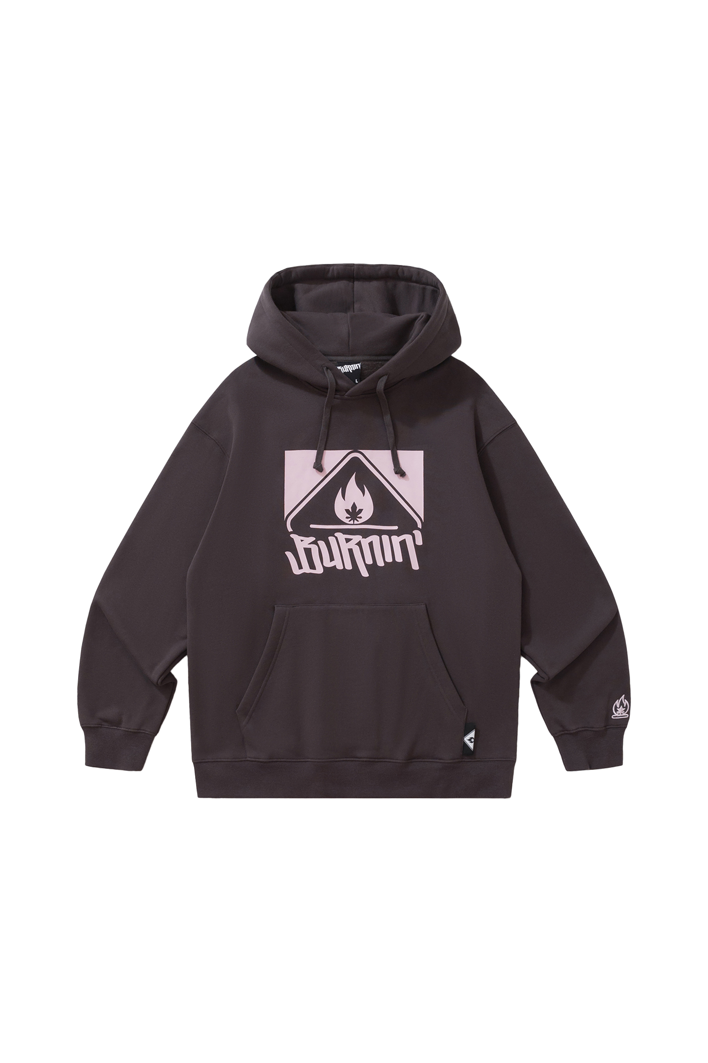 BURNIN* Square LOGO New Style Hoodie - PSYLOS 1, BURNIN* Square LOGO New Style Hoodie, Hoodie, Burnin, PSYLOS 1