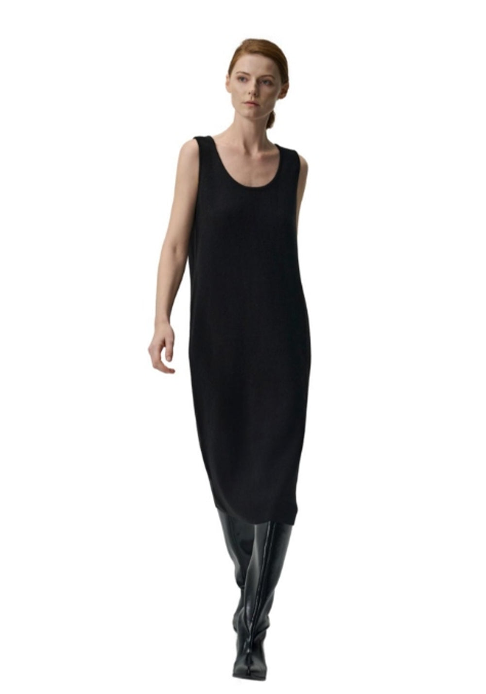 Machine Washable Minimalist Knit Dress