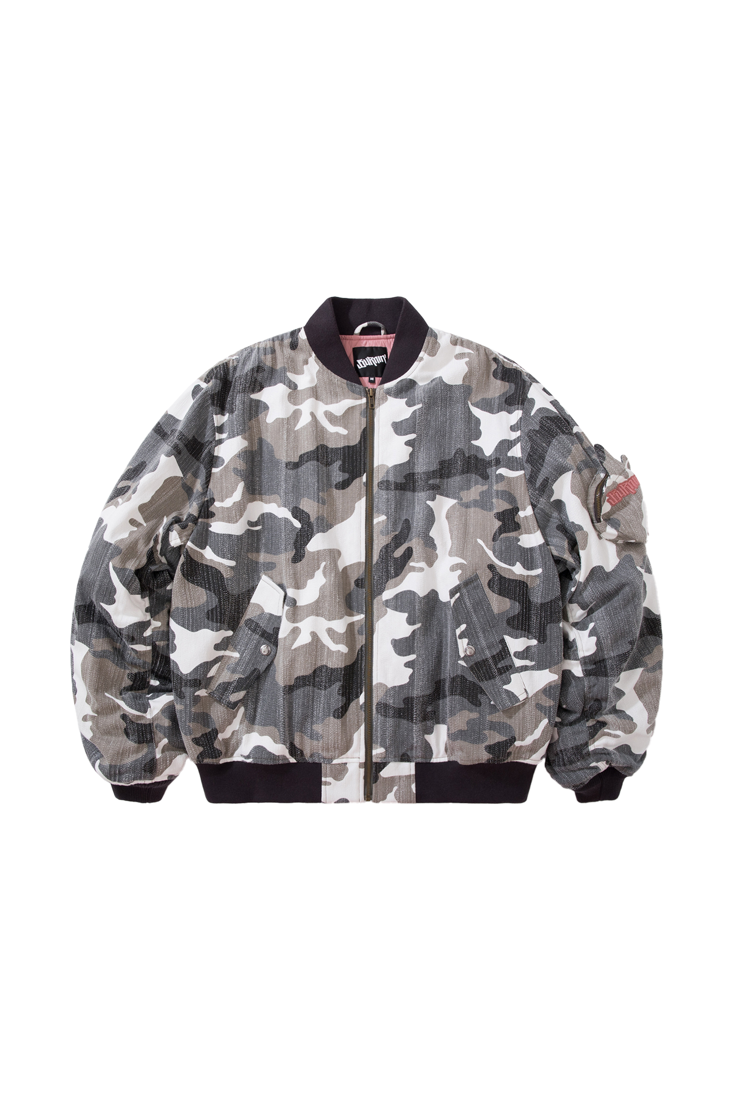 BURNIN Street MA1 Flight Camouflage Cotton Jacket