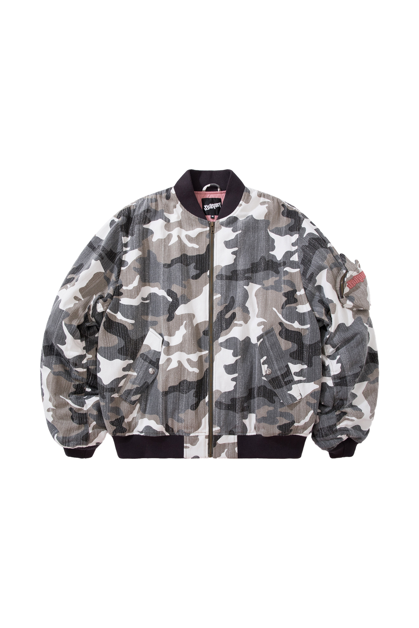 BURNIN Street MA1 Flight Camouflage Cotton Jacket