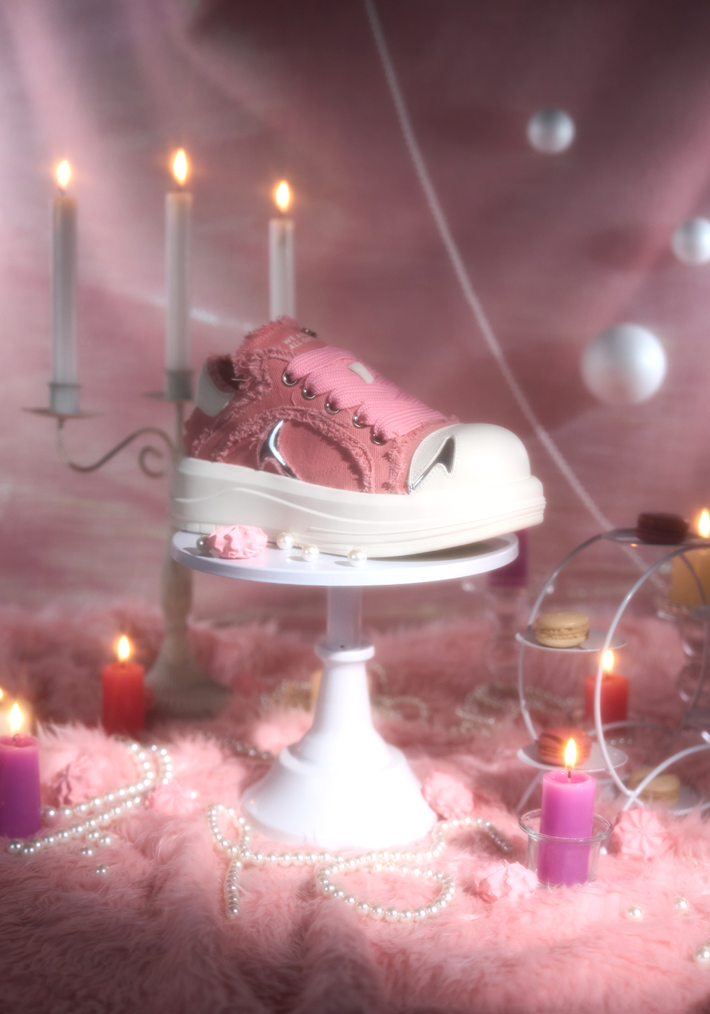 SMILEY丨Beluga Series-Pink - PSYLOS 1, SMILEY丨Beluga Series-Pink, Chunky Sneakers, SMILEY•JAPAN, PSYLOS 1