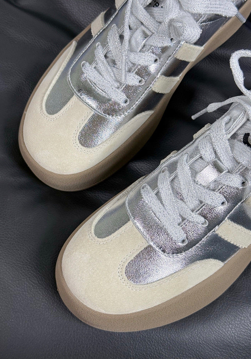 C.BANNER丨Silver Grey Colorblock Platform Sneakers - PSYLOS 1, C.BANNER丨Silver Grey Colorblock Platform Sneakers, Chunky Sneakers, C.BANNER, PSYLOS 1