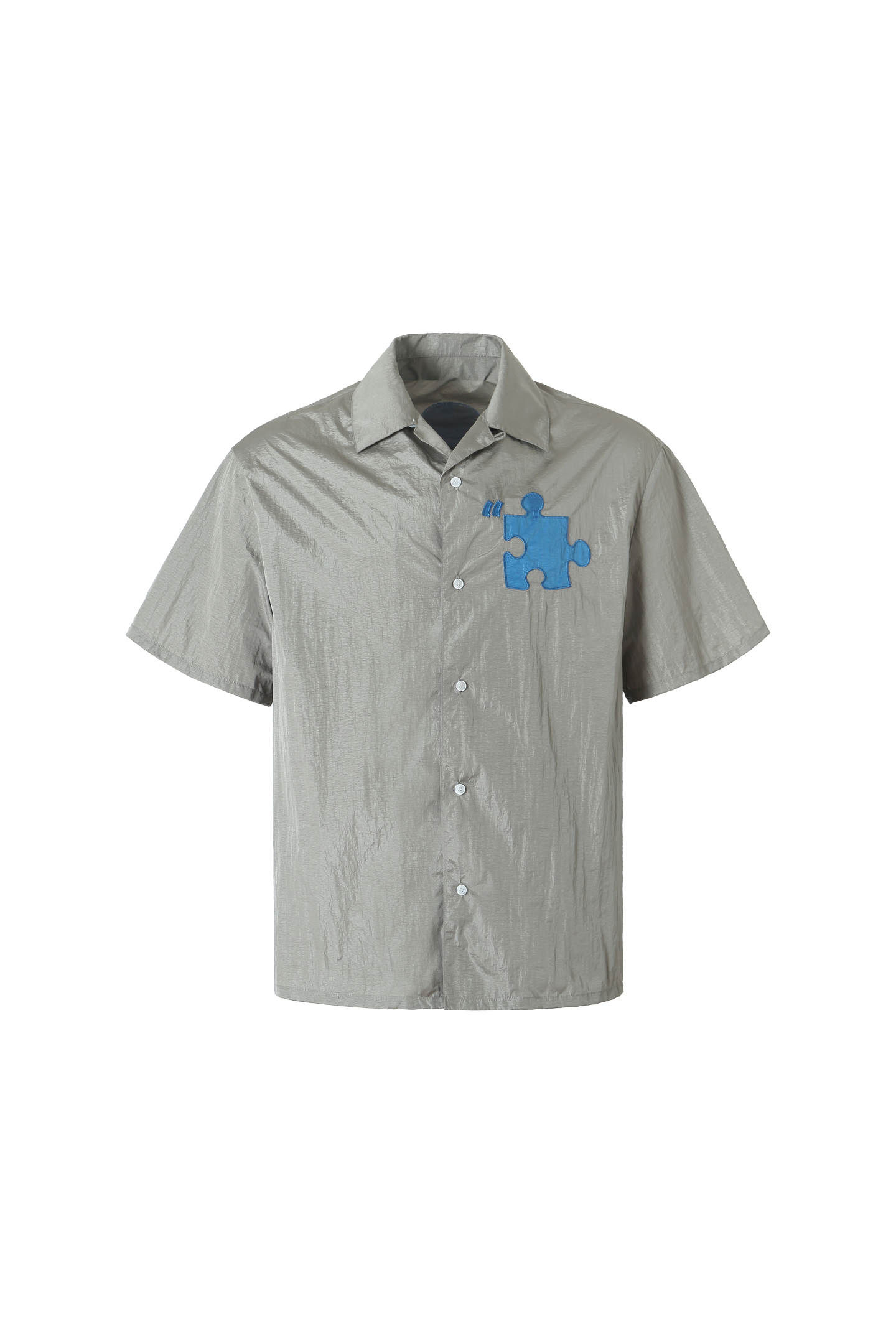 YADcrew | Specially Made Imitation Plastic Texture Thin Breathable Fabric Short Sleeve Shirt - PSYLOS 1, YADcrew | Specially Made Imitation Plastic Texture Thin Breathable Fabric Short Sleeve Shirt, T-Shirt, YADcrew•JAPAN, PSYLOS 1