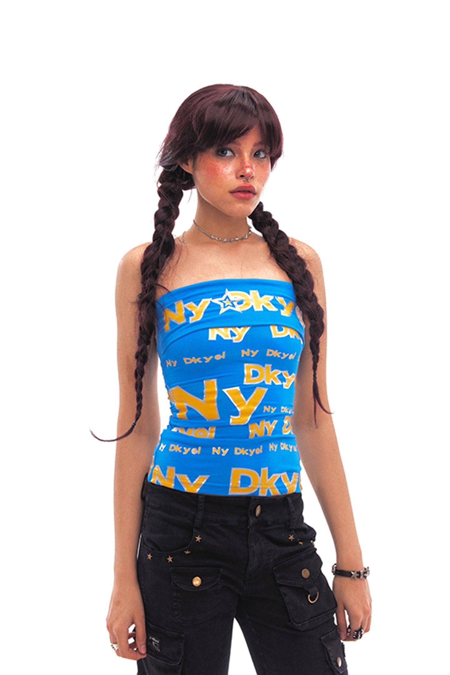 3M Reflective Logo Tube Top - PSYLOS 1, 3M Reflective Logo Tube Top, Top, NyDkyel, PSYLOS 1