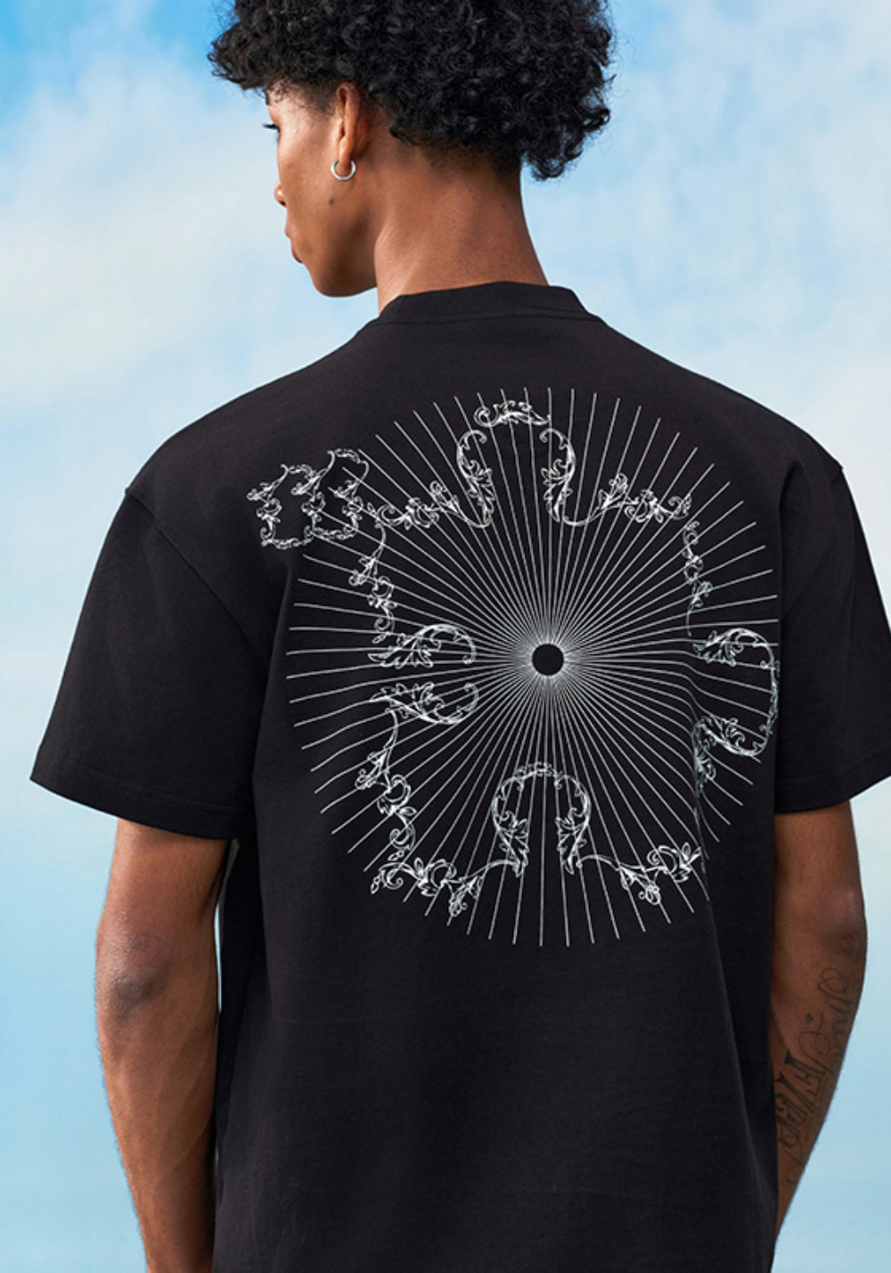 YADcrew丨YADcrew Baroque Mosaic Tee-Black - PSYLOS 1, YADcrew丨YADcrew Baroque Mosaic Tee-Black, T-Shirt, YADcrew•JAPAN, PSYLOS 1