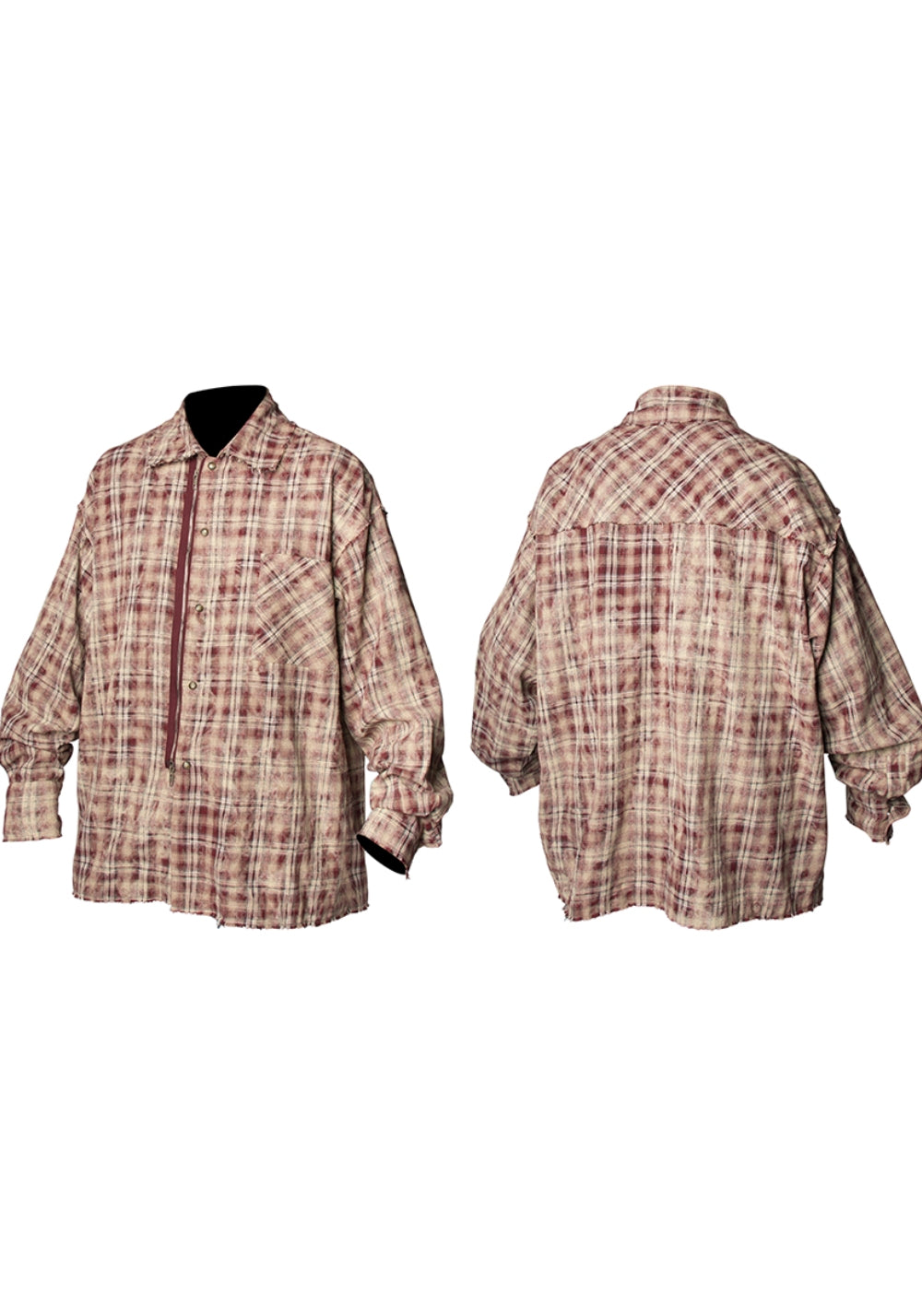 RELABEL丨Rhythmic Washed Split Shirt - PSYLOS 1, RELABEL丨Rhythmic Washed Split Shirt, Shirt, RELABEL, PSYLOS 1