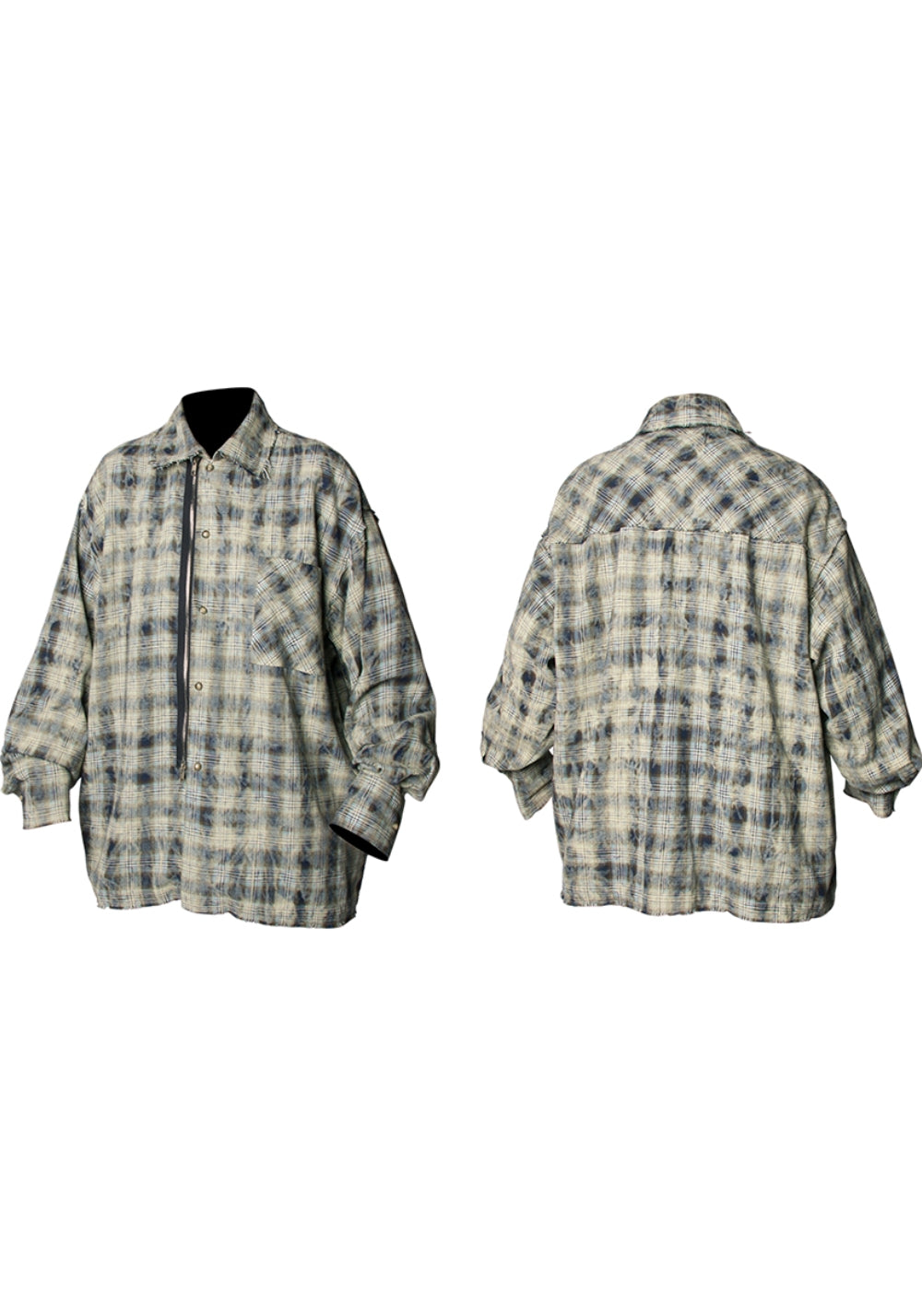 RELABEL丨Rhythmic Washed Split Shirt - PSYLOS 1, RELABEL丨Rhythmic Washed Split Shirt, Shirt, RELABEL, PSYLOS 1