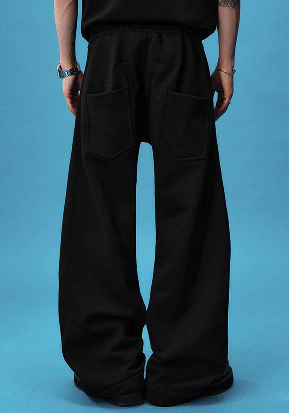 YADcrew丨Pearl Puzzle Logo Scimitar Sweatpants - PSYLOS 1, YADcrew丨Pearl Puzzle Logo Scimitar Sweatpants, Pants, YADcrew•JAPAN, PSYLOS 1