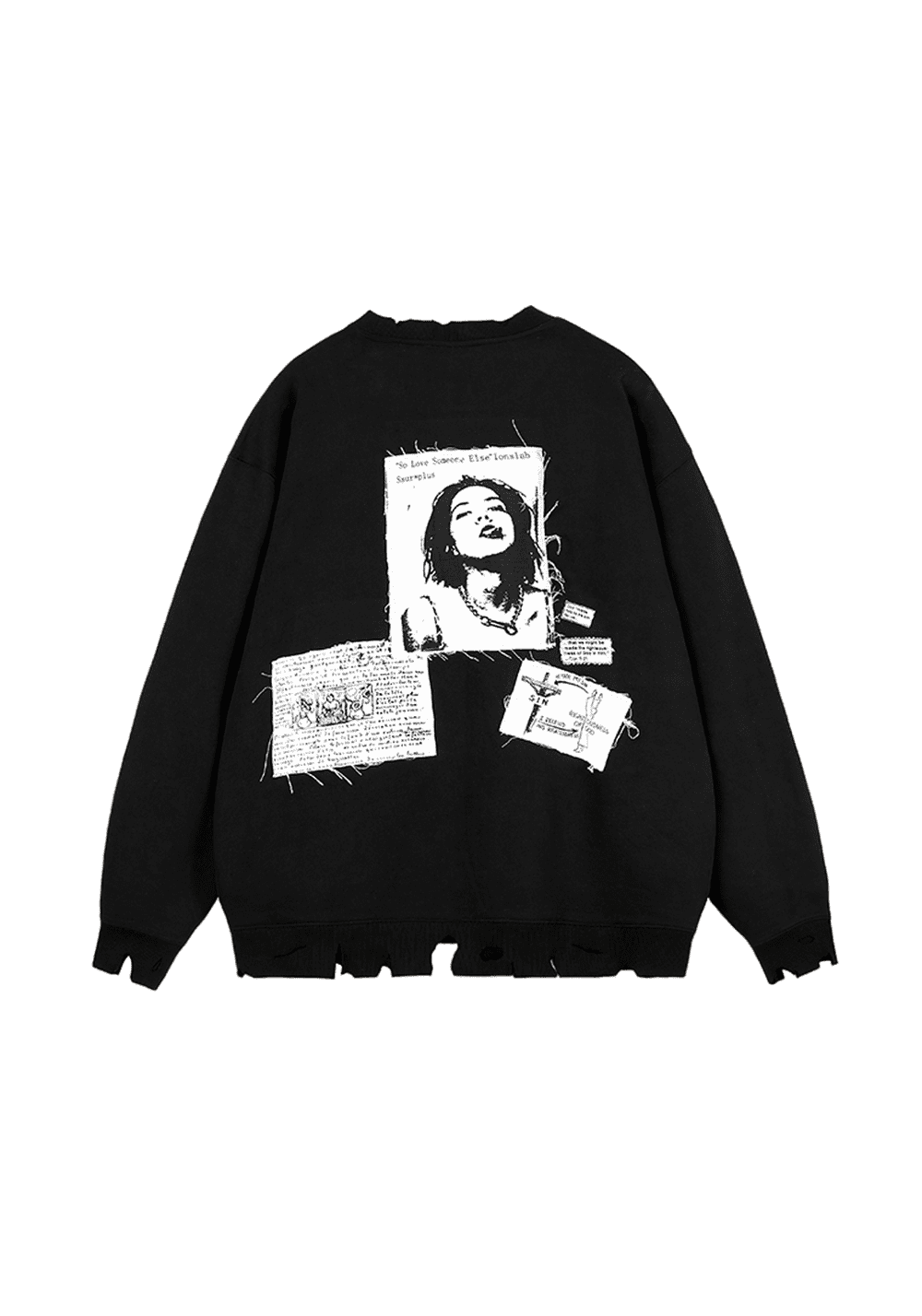 Portrait Patch Sweatshirt - PSYLOS 1, Portrait Patch Sweatshirt, Sweatshirts, iconslab, PSYLOS 1