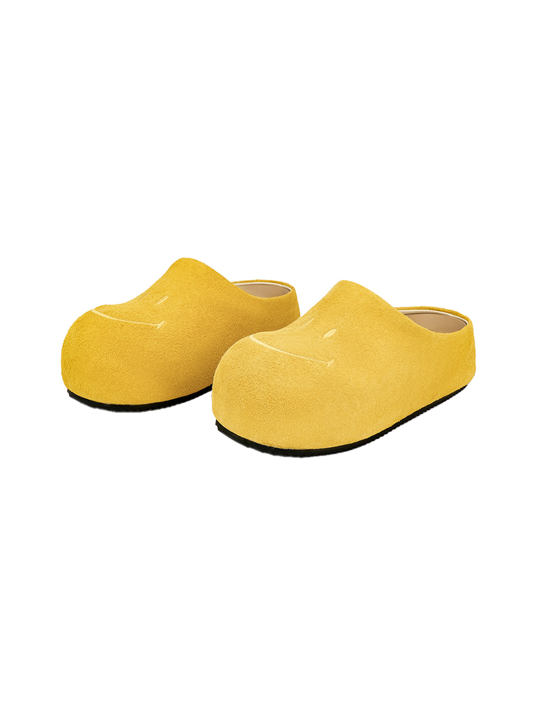 SMILEY | Chunky Slip-On Mule Sandals-Yellow - PSYLOS 1, SMILEY | Chunky Slip-On Mule Sandals-Yellow, Sandals, SMILEY•JAPAN, PSYLOS 1
