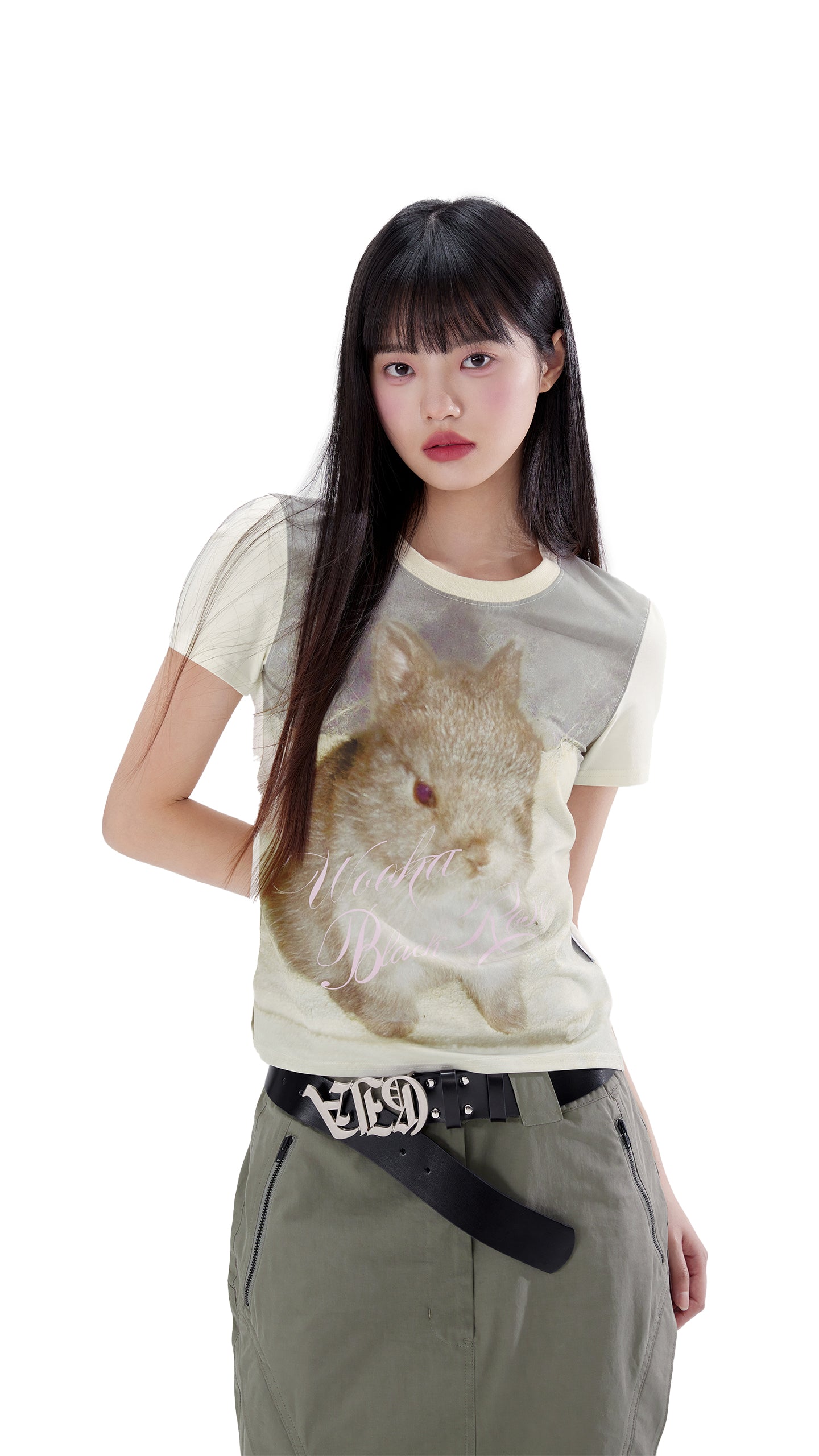 All-over Cute Animal Print T-shirt - PSYLOS 1, All-over Cute Animal Print T-shirt, T-Shirt, WooHa, PSYLOS 1