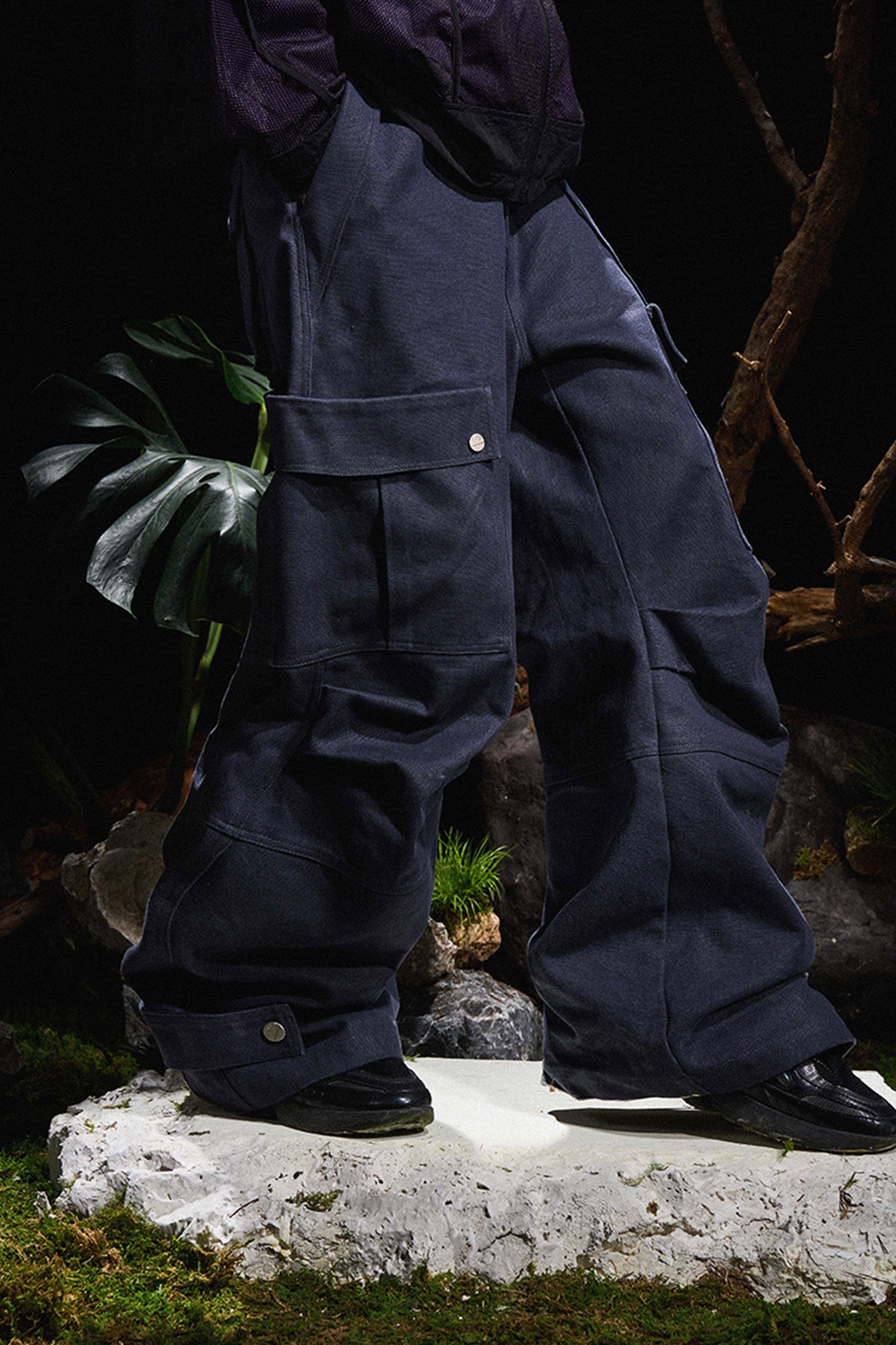 RELABEL丨Big Pocket Cargo Cannon Pants - PSYLOS 1, RELABEL丨Big Pocket Cargo Cannon Pants, Pants, RELABEL, PSYLOS 1