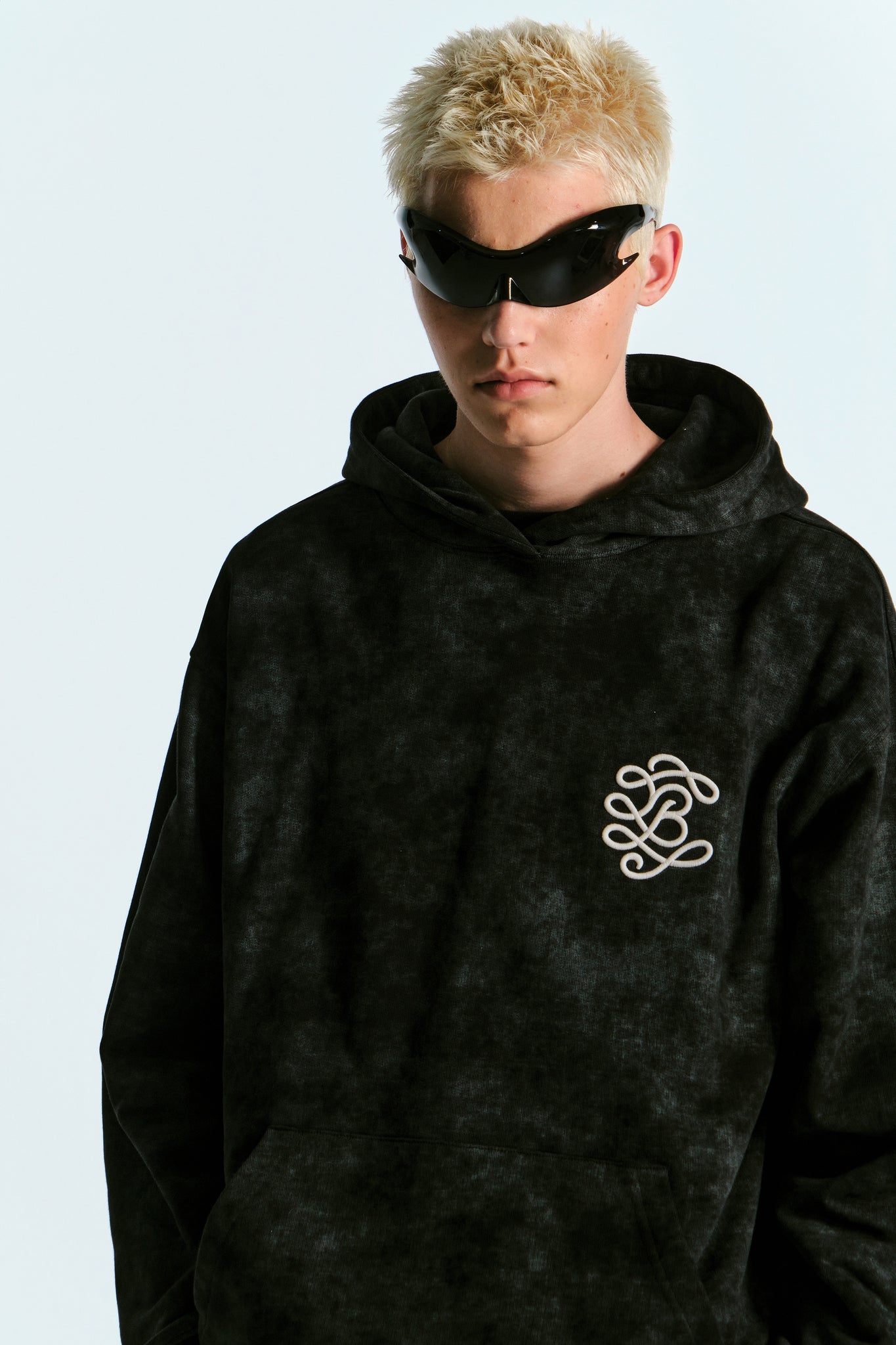 Heavy 3D Embroidered Hoodie