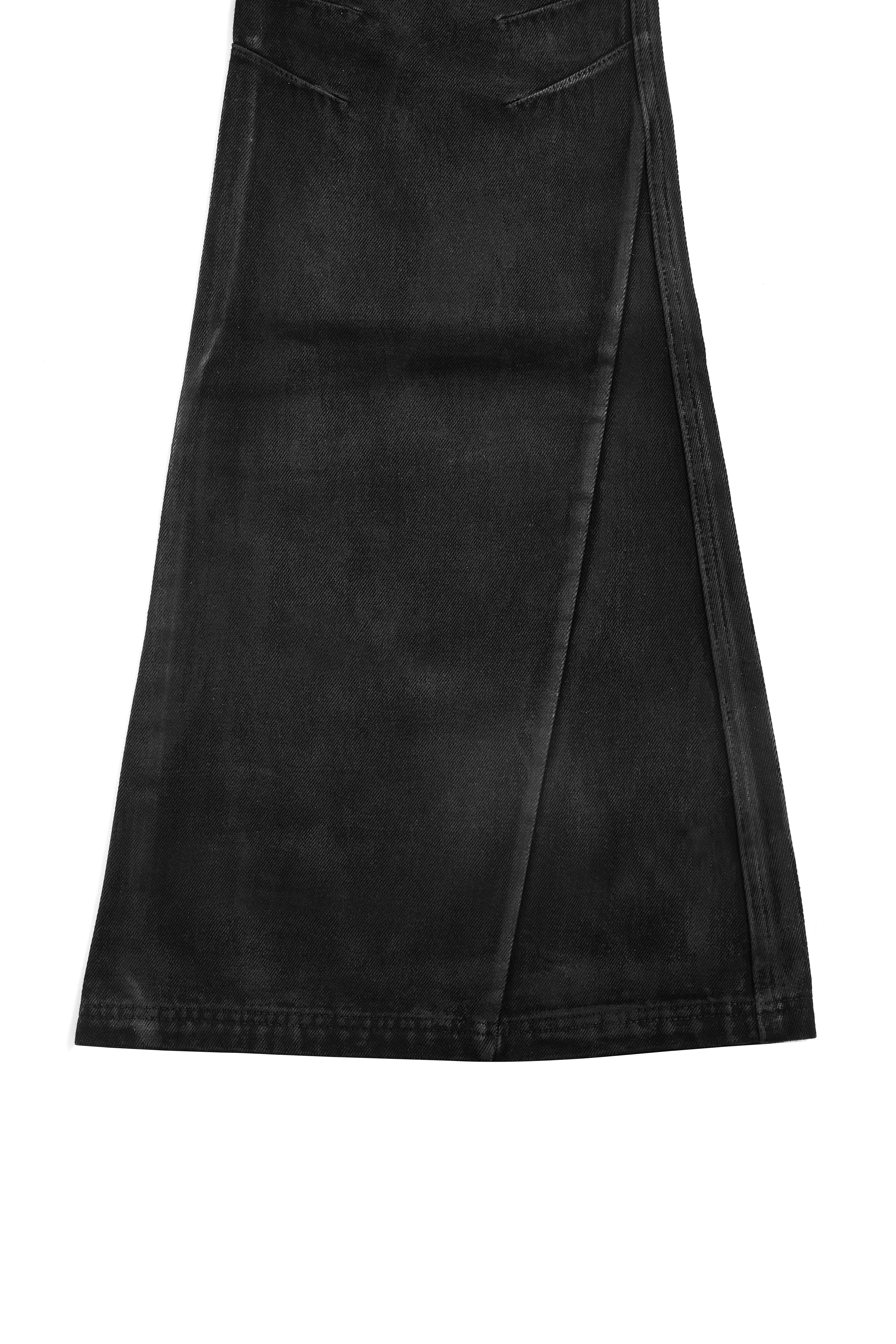 REBEL WAVE丨Hand-Painted Waxed Flare Pants - PSYLOS 1, REBEL WAVE丨Hand-Painted Waxed Flare Pants, Pants, REBEL WAVE•JAPAN, PSYLOS 1