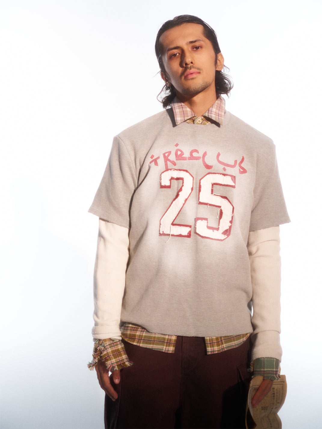 TREclub | Layered Look Long Sleeve T-Shirt - PSYLOS 1, TREclub | Layered Look Long Sleeve T-Shirt, T-Shirt, TREclub•JAPAN, PSYLOS 1