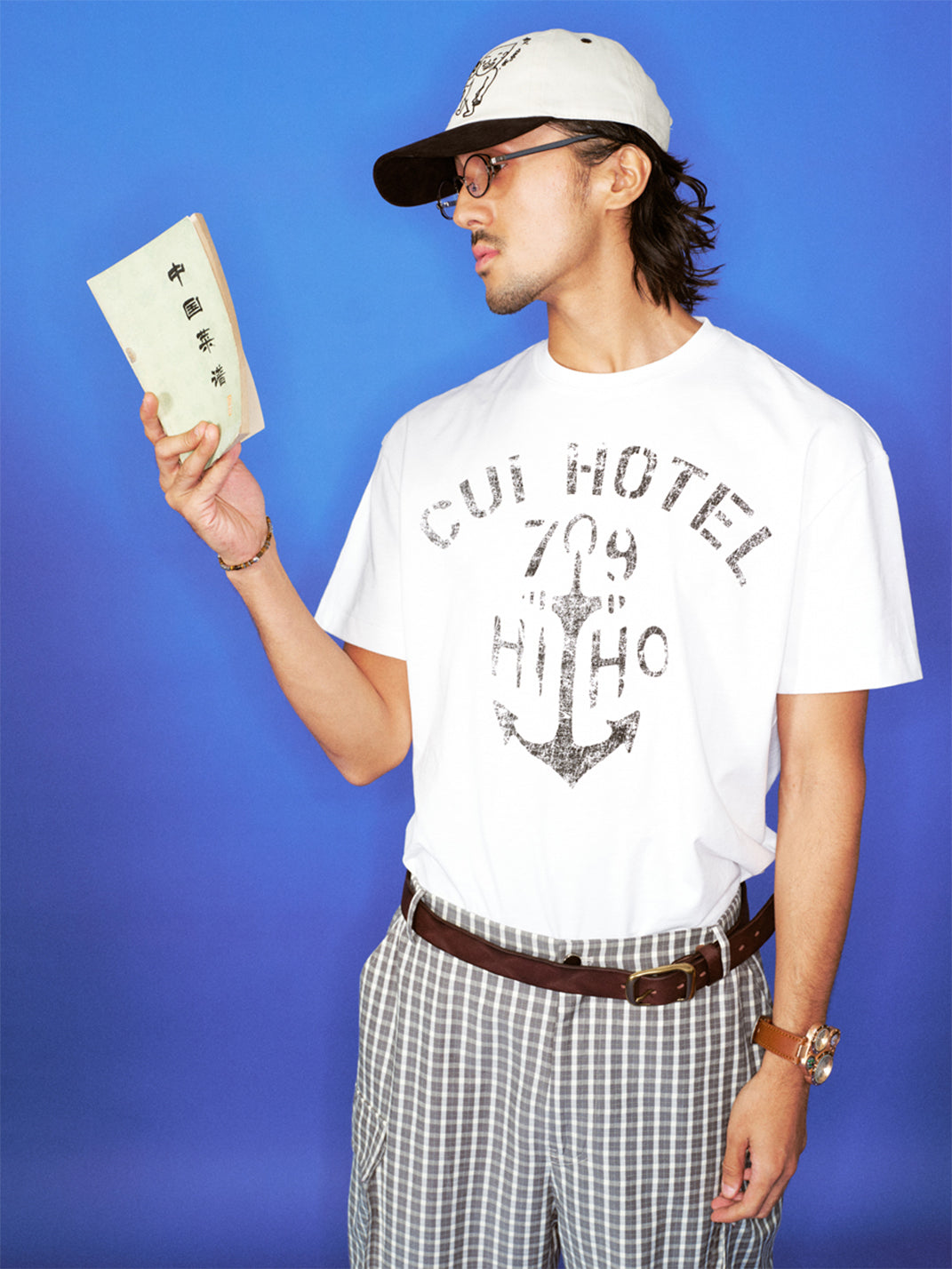 TREclub | Anchor Print Short Sleeve Tee - PSYLOS 1, TREclub | Anchor Print Short Sleeve Tee, T-Shirt, TREclub•JAPAN, PSYLOS 1