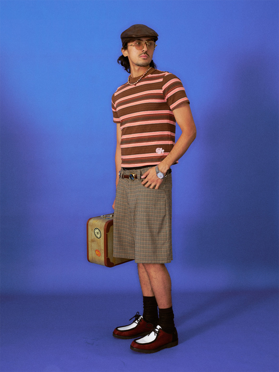 TREclub | Houndstooth Checked Shorts - PSYLOS 1, TREclub | Houndstooth Checked Shorts, Shorts, TREclub•JAPAN, PSYLOS 1