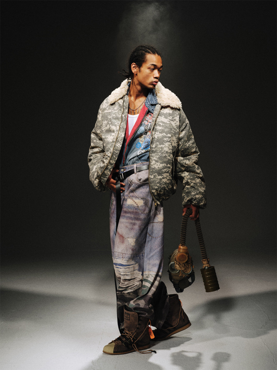 TREclub | Fur Collar Camo Parka - PSYLOS 1, TREclub | Fur Collar Camo Parka, Jackets, TREclub•JAPAN, PSYLOS 1