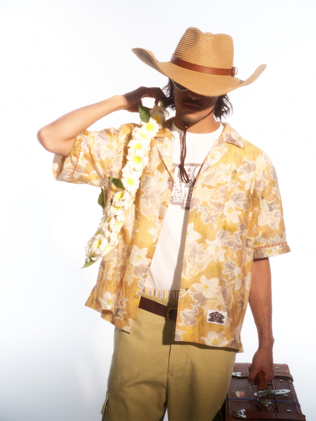 TREclub | Tencel Blend Vacation Shirt - PSYLOS 1, TREclub | Tencel Blend Vacation Shirt, T-Shirt, TREclub•JAPAN, PSYLOS 1