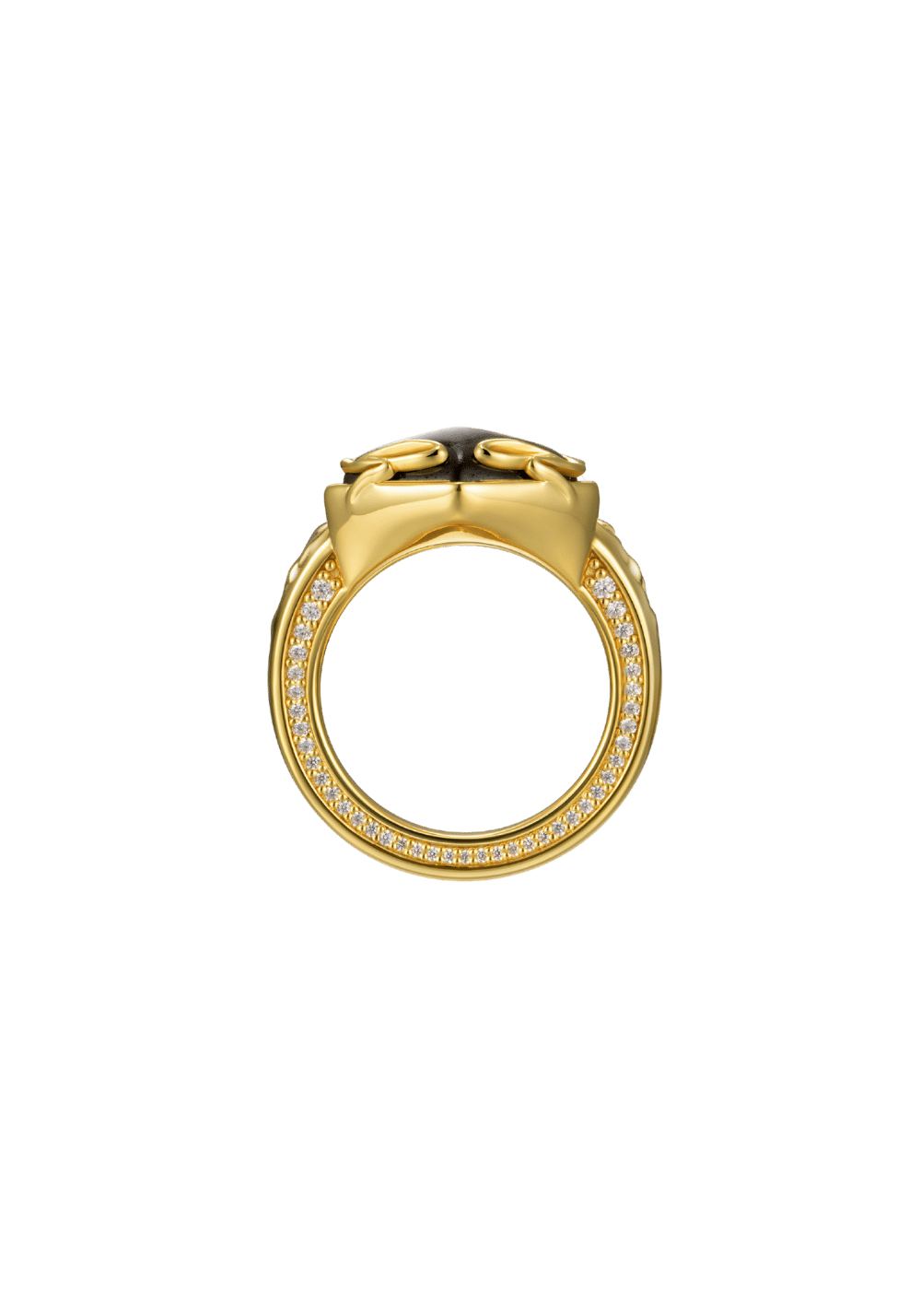 Black Phoenix Dual Obsidian Ring - PSYLOS 1, Black Phoenix Dual Obsidian Ring, Accessories, The Last Redemption, PSYLOS 1