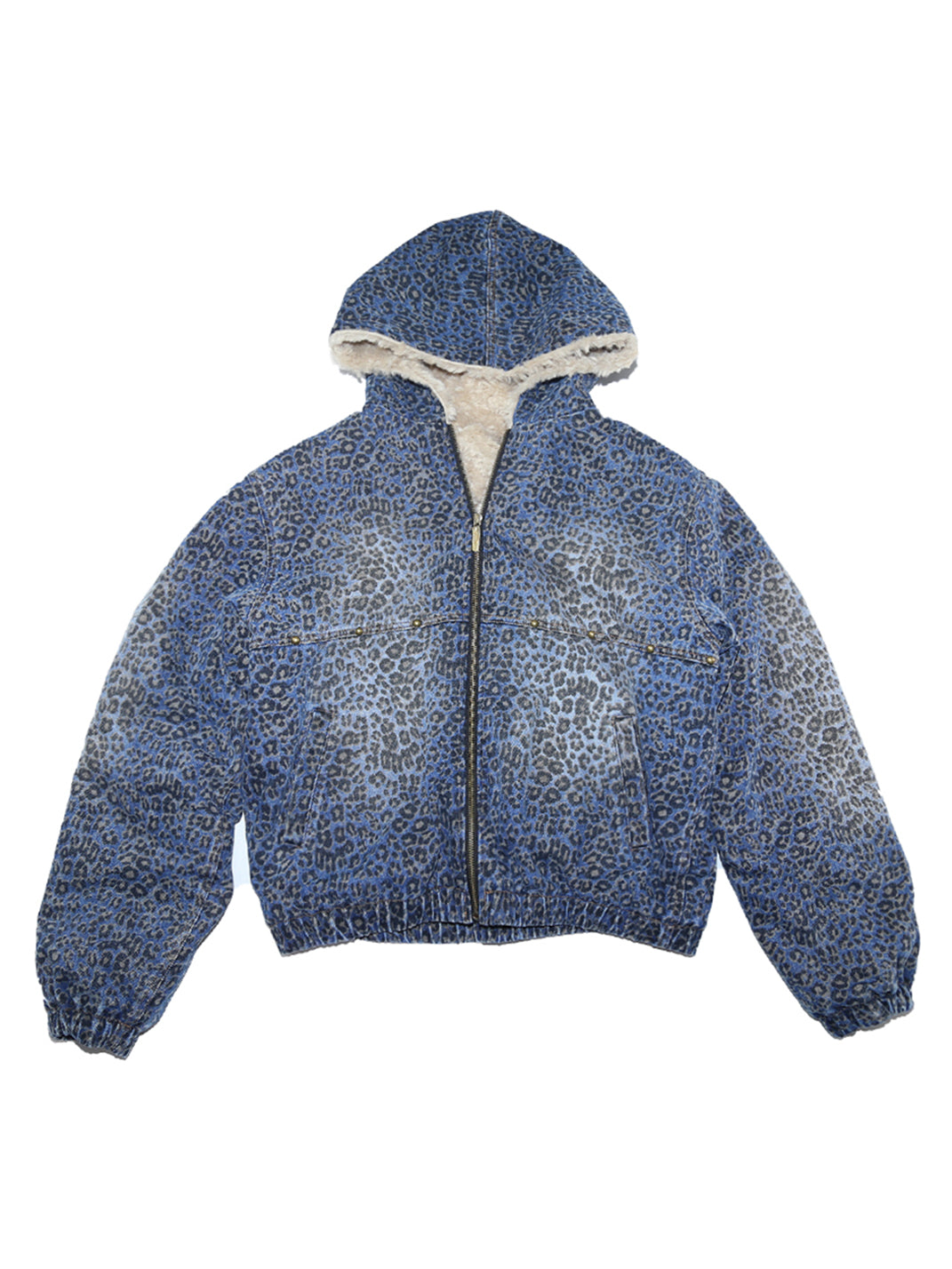 TREclub | Leopard Patch Aviator Jacket - PSYLOS 1, TREclub | Leopard Patch Aviator Jacket, Jackets, TREclub•JAPAN, PSYLOS 1