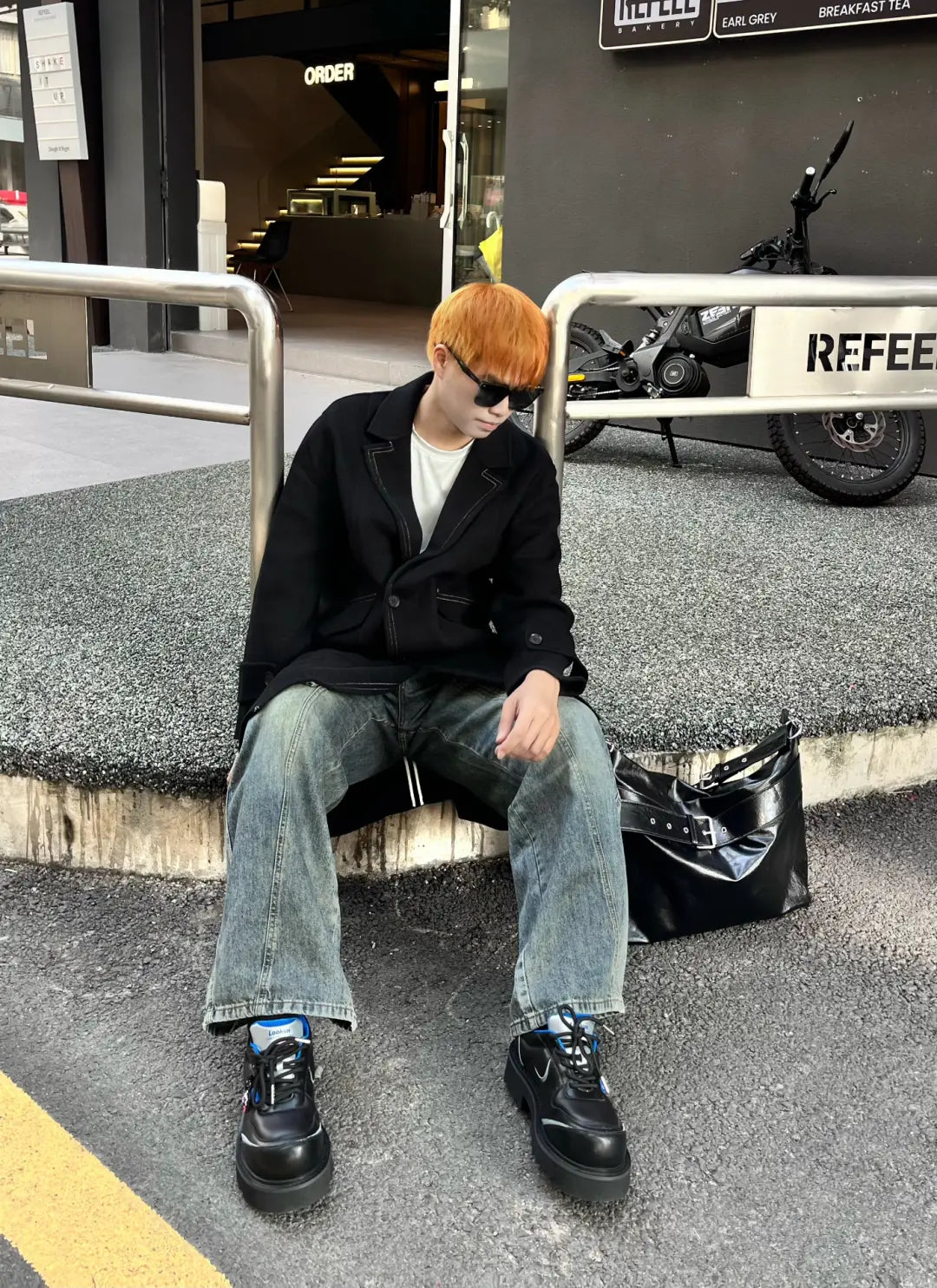 ADC丨Stardust Silver Chunky Derby Shoes - PSYLOS 1, ADC丨Stardust Silver Chunky Derby Shoes, Chunky Sneakers, ADC, PSYLOS 1