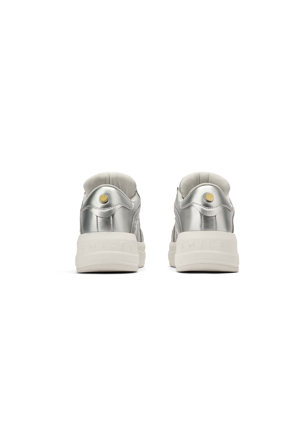 SMILEY丨Big Head Shoes Series-Silver - PSYLOS 1, SMILEY丨Big Head Shoes Series-Silver, Chunky Sneakers, SMILEY•JAPAN, PSYLOS 1