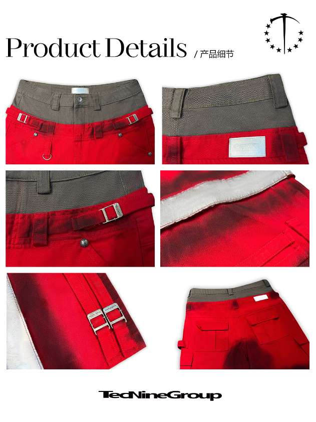 TecNineGroup丨DROP2 LABOURER CARGO PANTS - PSYLOS 1, TecNineGroup丨DROP2 LABOURER CARGO PANTS, Jeans, TecNineGroup, PSYLOS 1