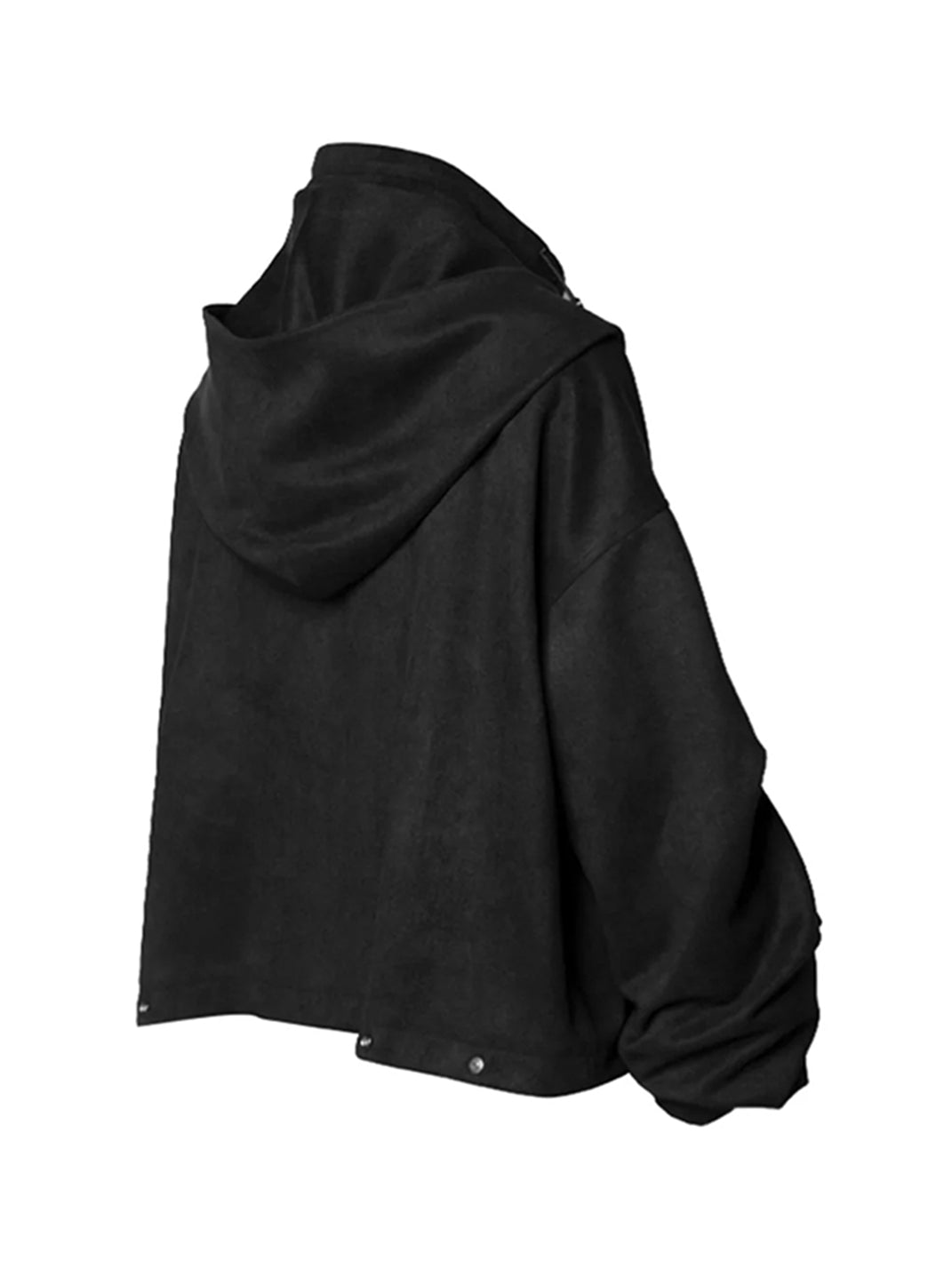 RELABEL丨Chaqueta corta de ante con puños de cimitarra