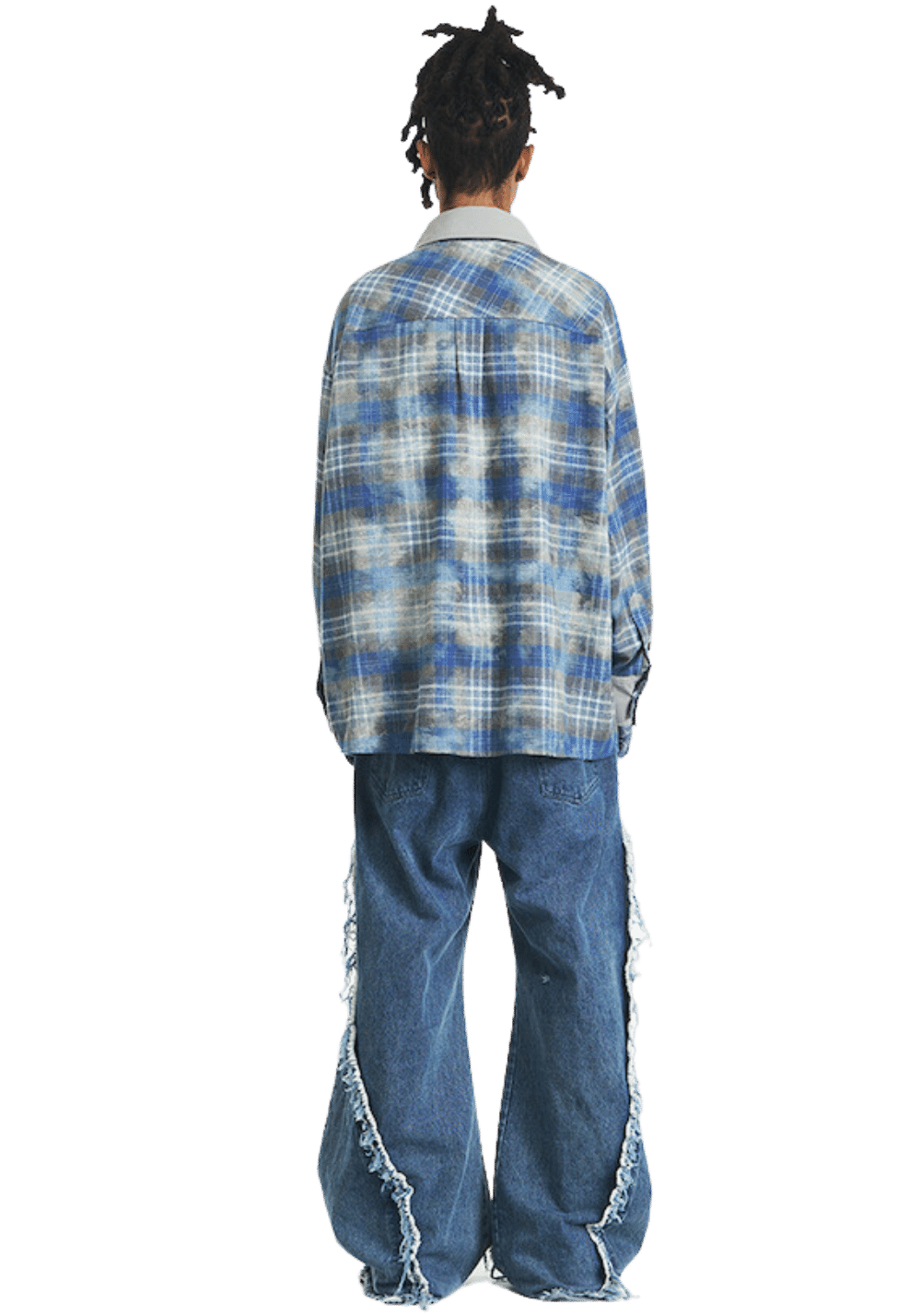 Segmented Washed Denim Jeans - PSYLOS 1, Segmented Washed Denim Jeans, Pants, RELABEL, PSYLOS 1