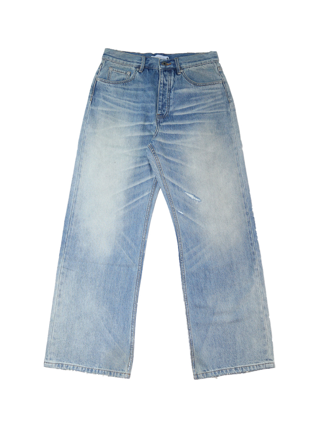 TREclub | Washed Blue Denim Jeans - PSYLOS 1, TREclub | Washed Blue Denim Jeans, Jeans, TREclub•JAPAN, PSYLOS 1