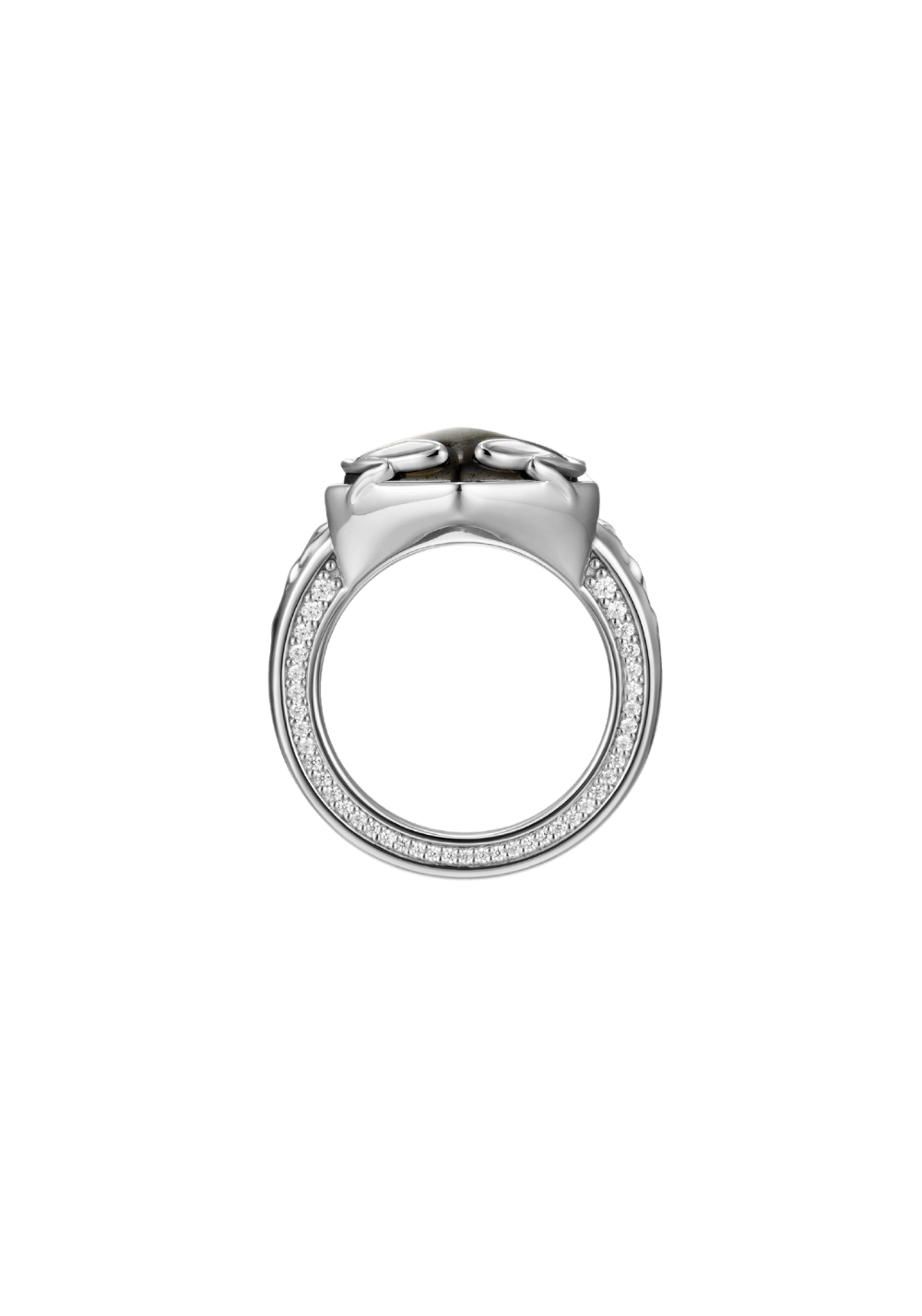 Black Phoenix Dual Obsidian Ring - PSYLOS 1, Black Phoenix Dual Obsidian Ring, Accessories, The Last Redemption, PSYLOS 1