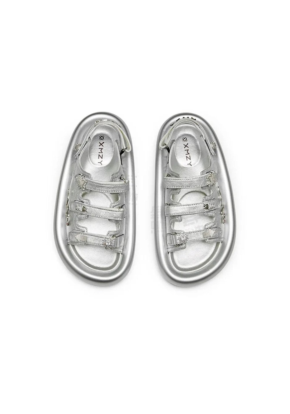 XMZY | Year of Snake Metal Sandals-Silver - PSYLOS 1, XMZY | Year of Snake Metal Sandals-Silver, Sandals, XMZY•JAPAN, PSYLOS 1