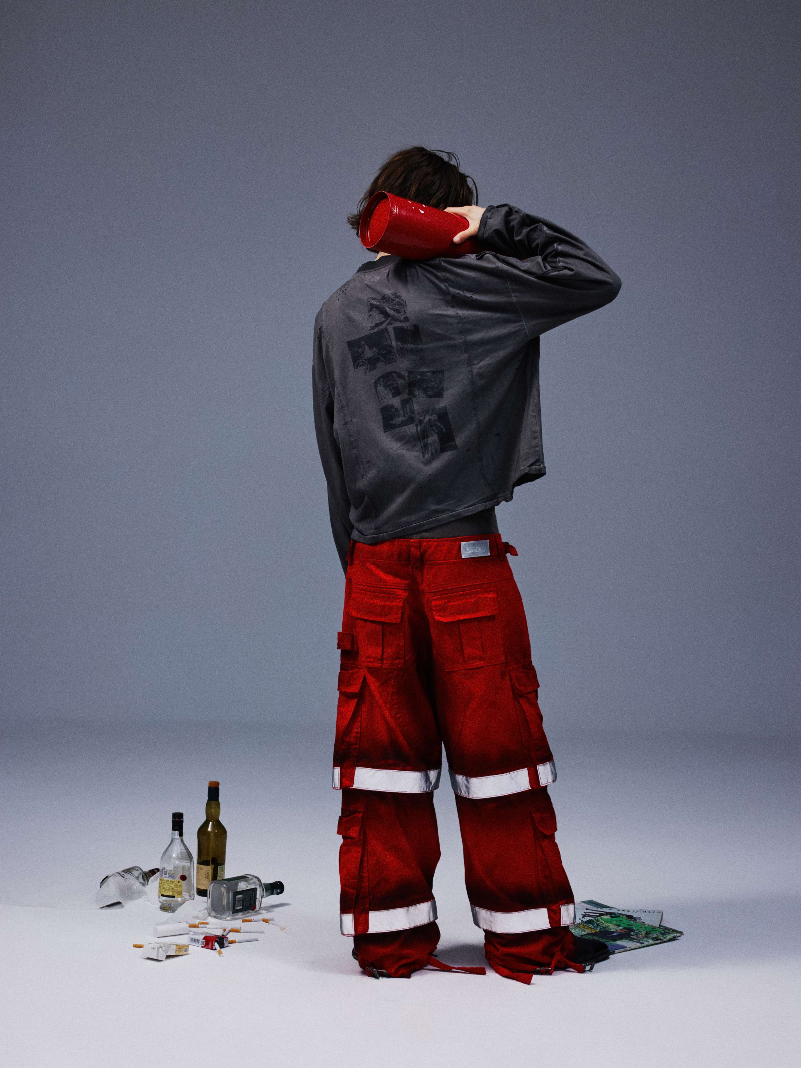 TecNineGroup丨DROP2 LABOURER CARGO PANTS - PSYLOS 1, TecNineGroup丨DROP2 LABOURER CARGO PANTS, Jeans, TecNineGroup, PSYLOS 1