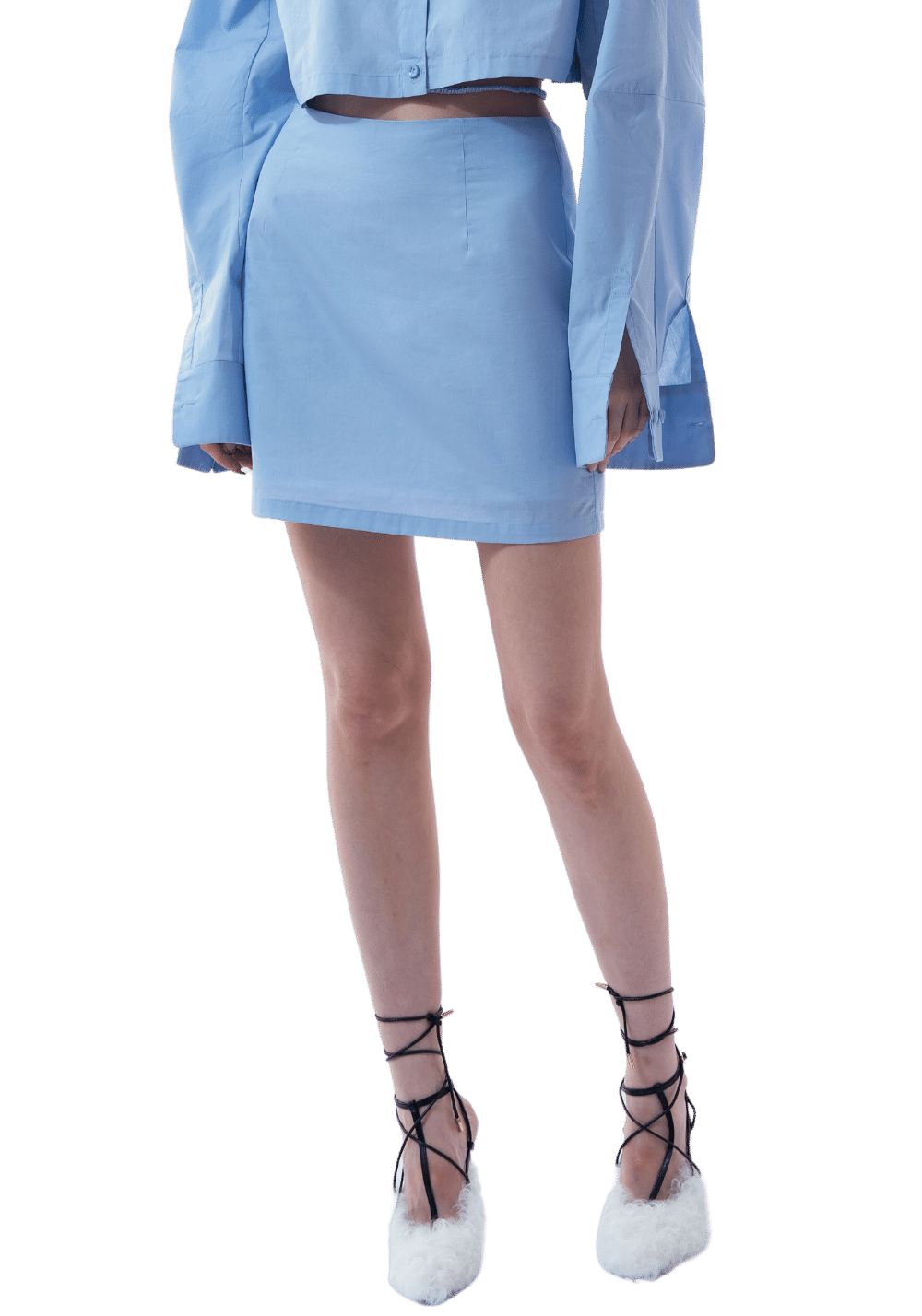 Midriff Baring Midi Skirt - PSYLOS 1, Midriff Baring Midi Skirt, Dress/Skirt, Jqwention, PSYLOS 1