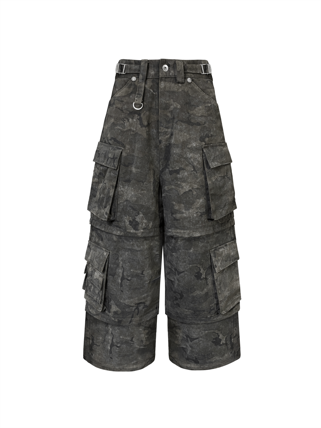 Detachable Camo Utility Pants